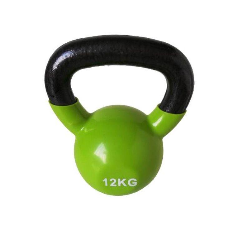 Pesa Rusa 12 KG Pesa Kettlebell Verde-3