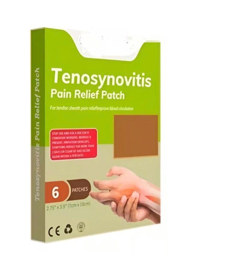 6 Parches Dolor Tendinitis Muñeca Túnel Carpiano Tenosynovitis-0