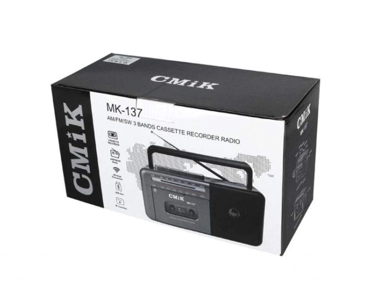 Radio Vintage Bluetooth Sd Usb Cmik Mk137-2