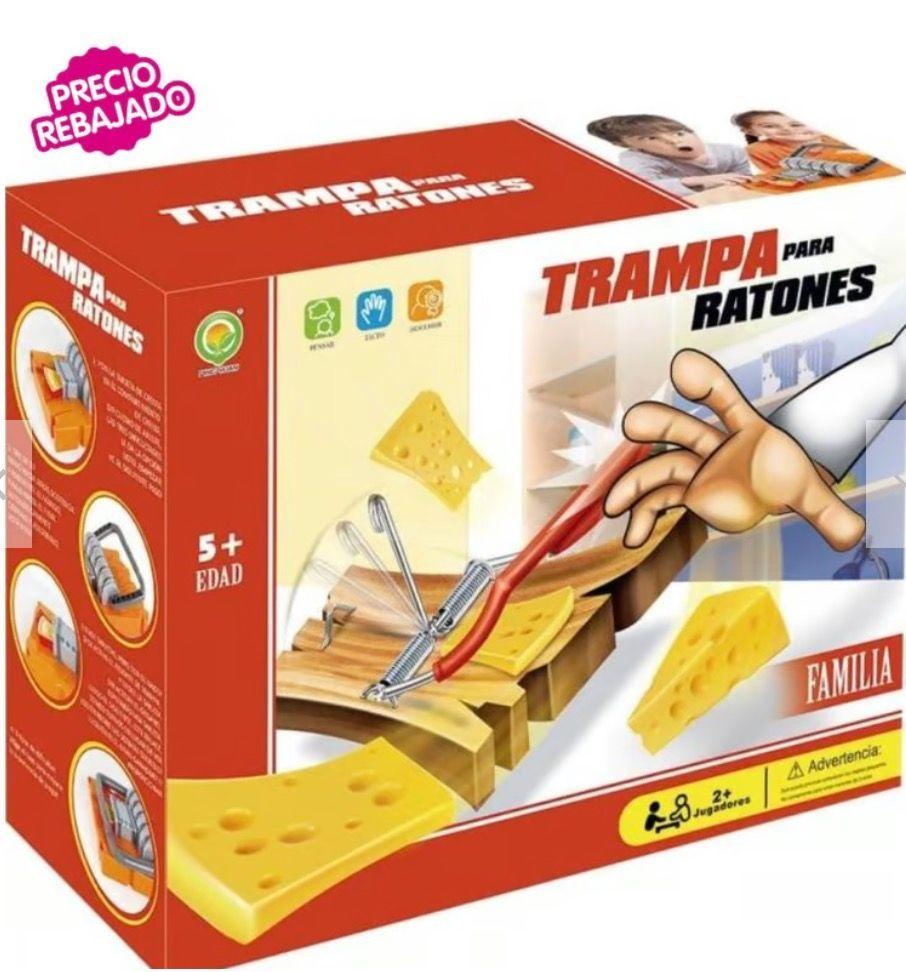Juego De Mesa Trampa Para Ratones Roba El Queso Para niños-2