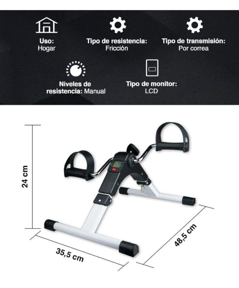 Pedalera Ejercicios Y Rehabilitación Pantalla Lcd-2