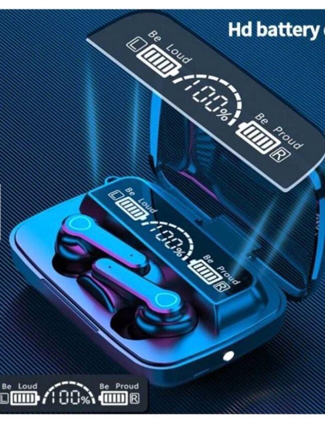 Audifonos Inalambricos Bluetooth M19 V53 Con Power Bank-3