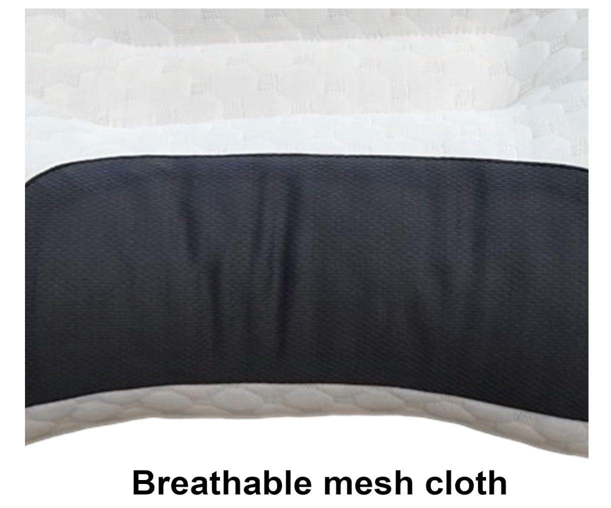 Almohada De Memoria Cervical No Colapsable-3