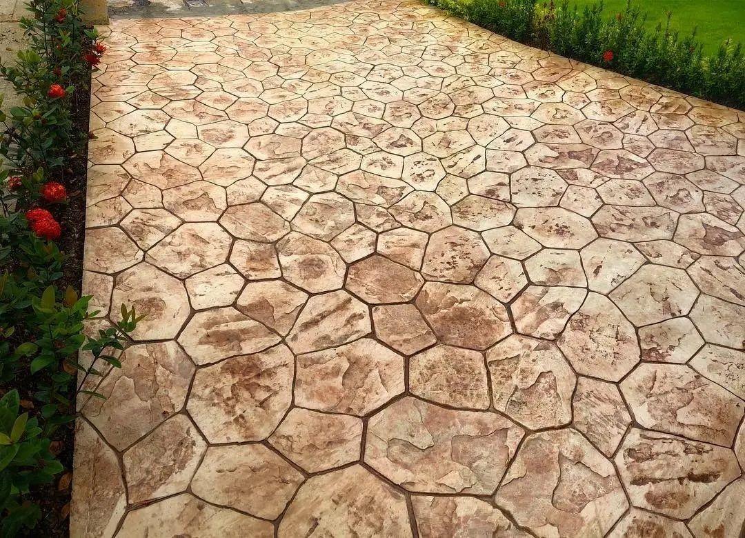 Molde Estampado Piso de Hormigon Imitacion Piedra Modelo Modena-2