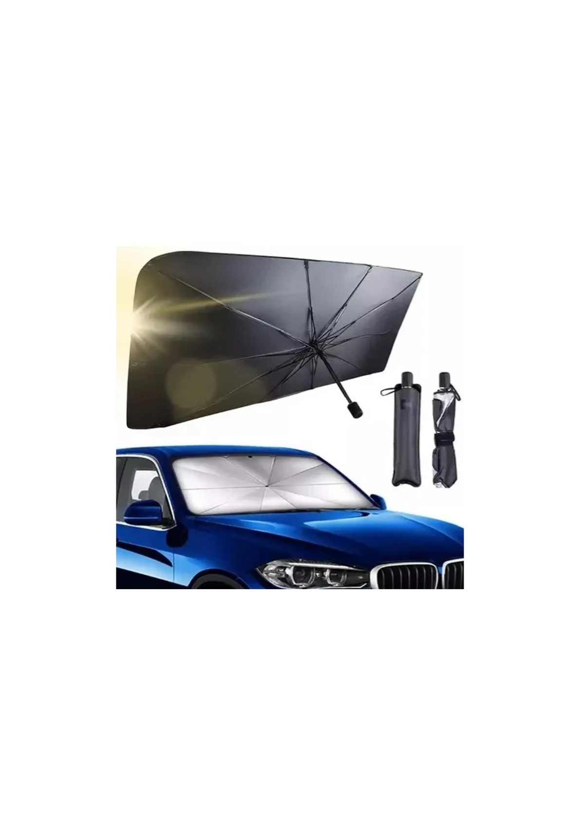 Parasol Parabrisas Sombrilla Tipo Quitasol Cubre Sol-2