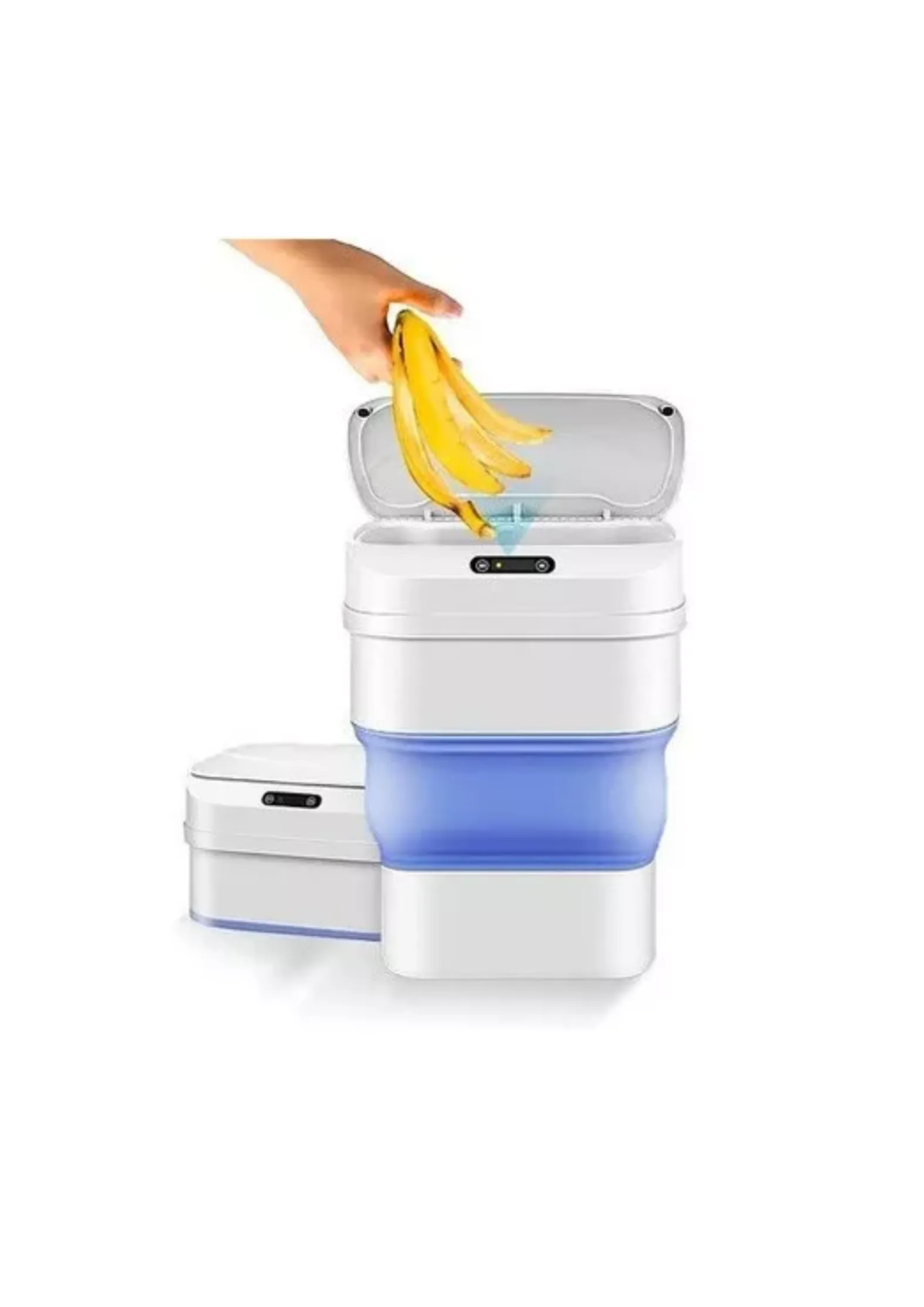 PapelerA Automático Basurero Inteligente Sensor Azul Y Rosa-2