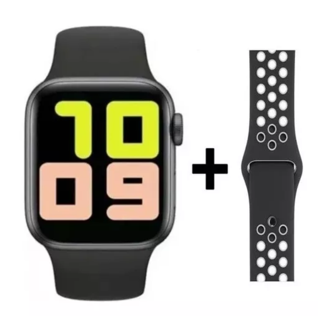 Reloj T55 Pro Max Smartwatch Reloj Inteligente + Audifonos - NEGRO-4