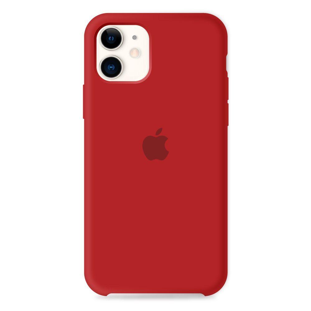 Carcasa de Silicona Iphone 11 - Rojo-0