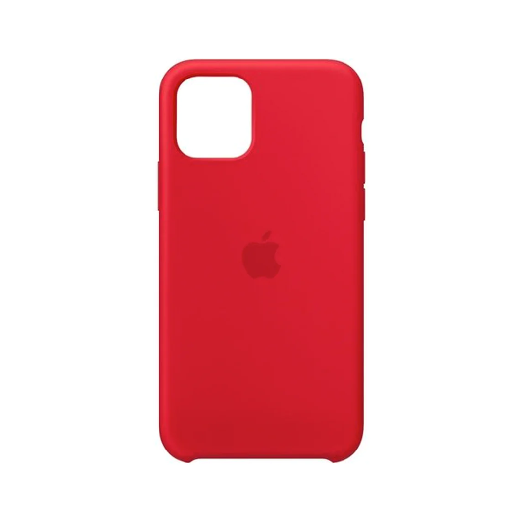 Carcasa de Silicona Iphone 11 - Rojo-1