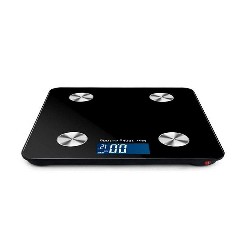 Pesa Digital Bluetooth Medidor IMC Negra-2