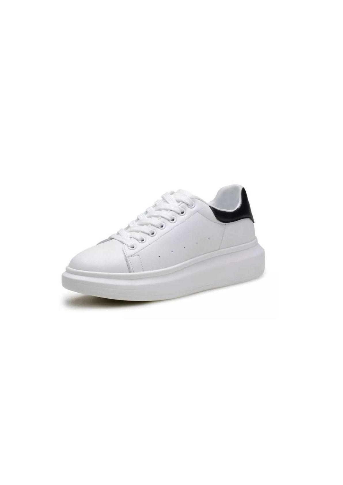 Zapatillas Caballero Casual Urbana Blancas-0