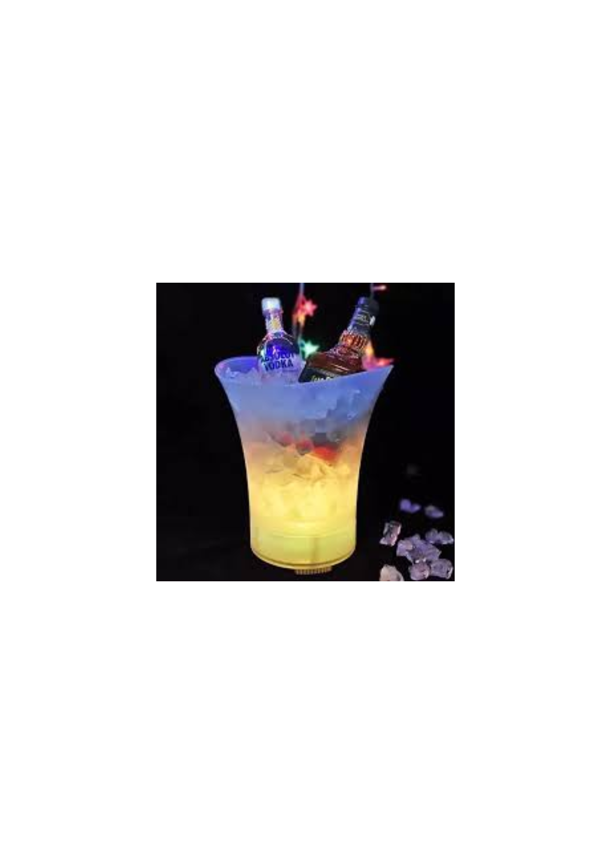 Parlante Y Luces Led Bluetooth Bar Hiela Parlante 5L-3
