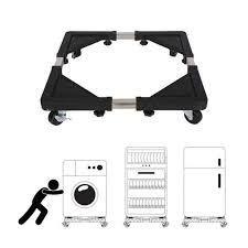 BASE AJUSTABLE MULTIUSO RUEDAS COCINA LAVADORA REFRIGERADOR-2
