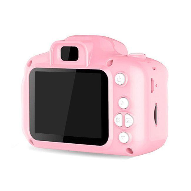 Mini Cámara Digital Para Niños - Rosa-0