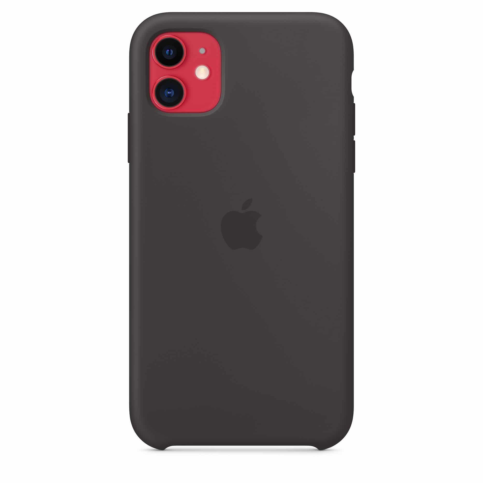 Carcasa de Silicona Iphone 11 - Negro-0