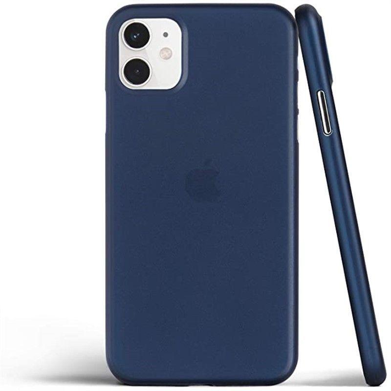 Carcasa de Silicona Iphone 11 - Azul Marino-0