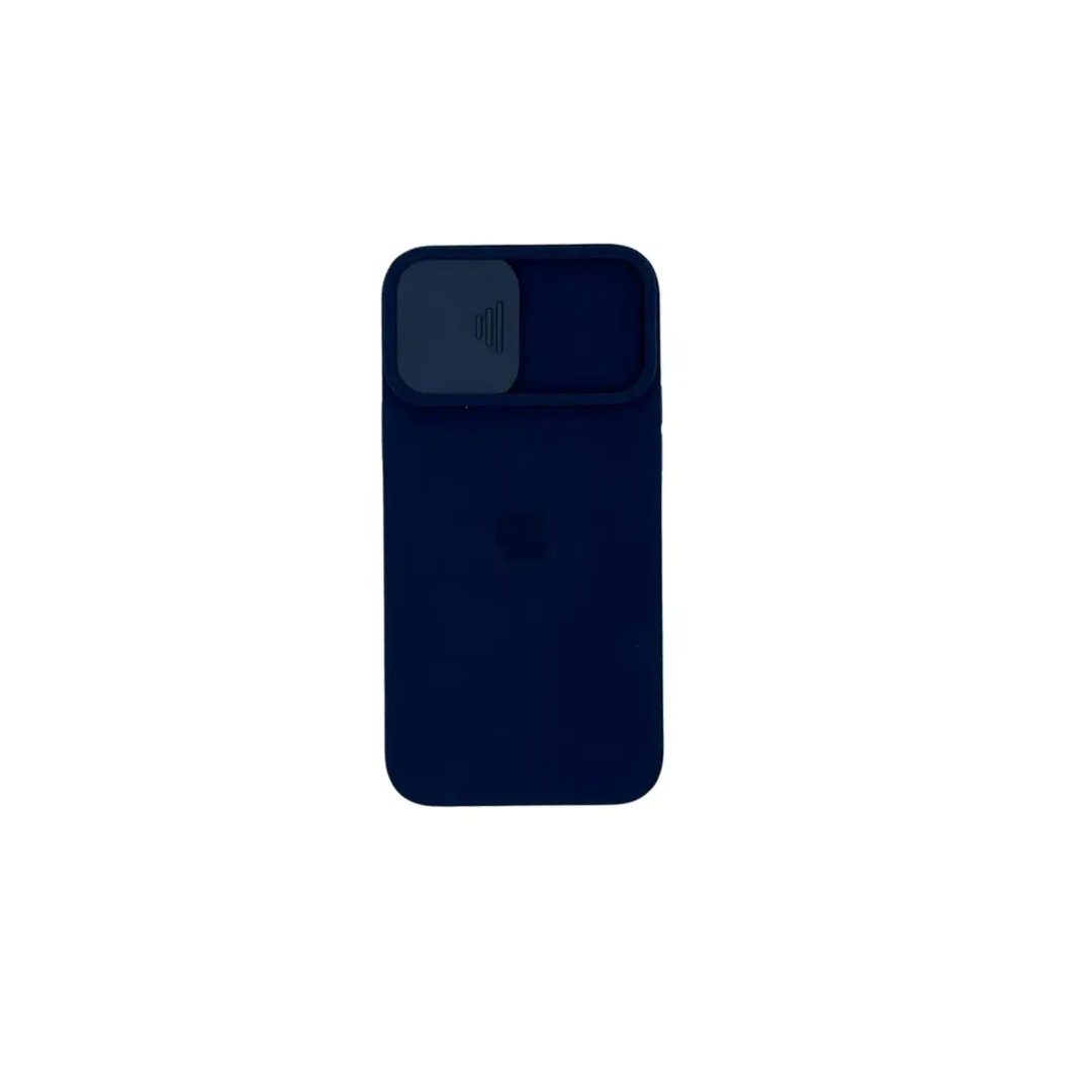 Carcasa de Silicona Iphone 11 - Azul Marino-1