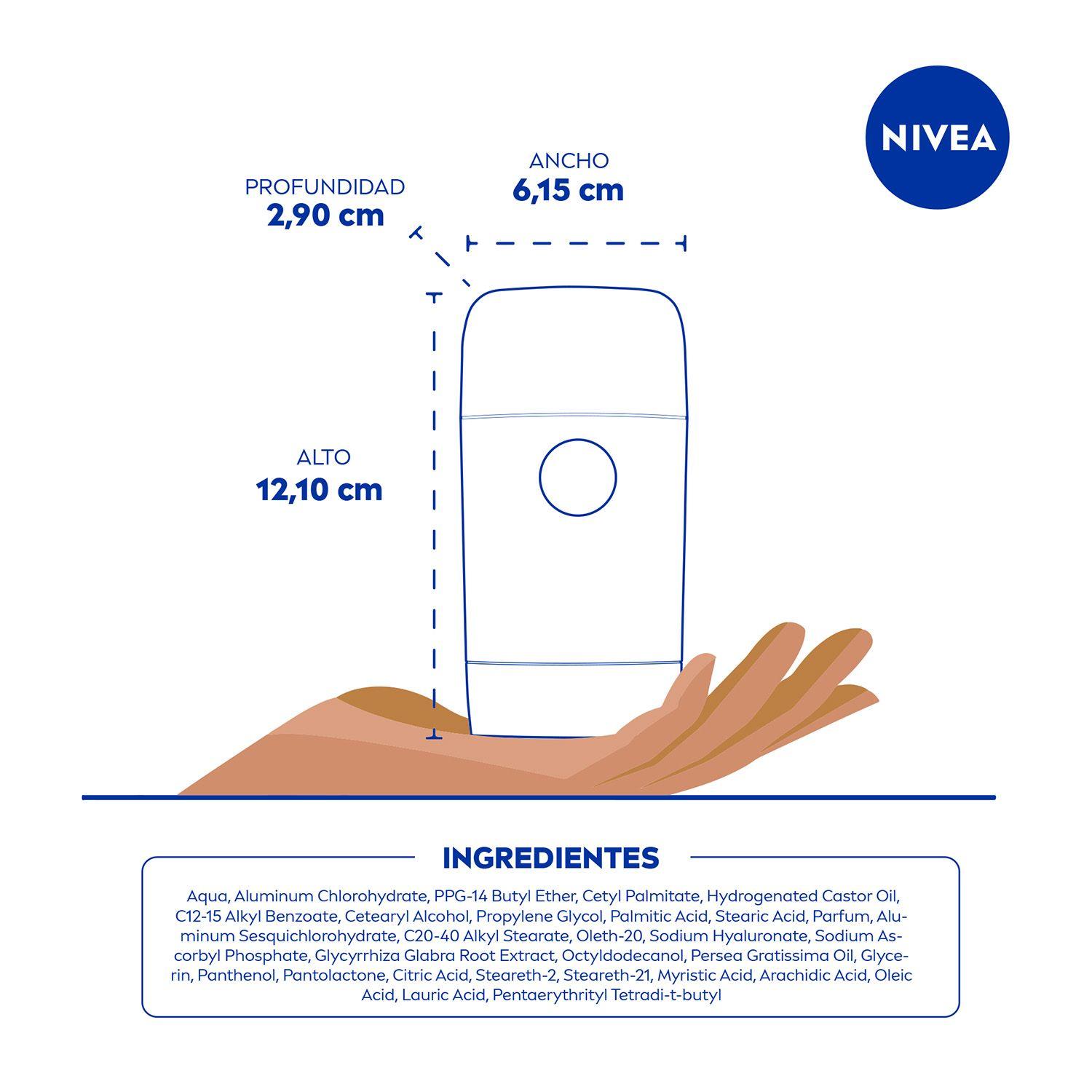 NIVEA Desodorante Derma Control Defend Barra 50ml-6