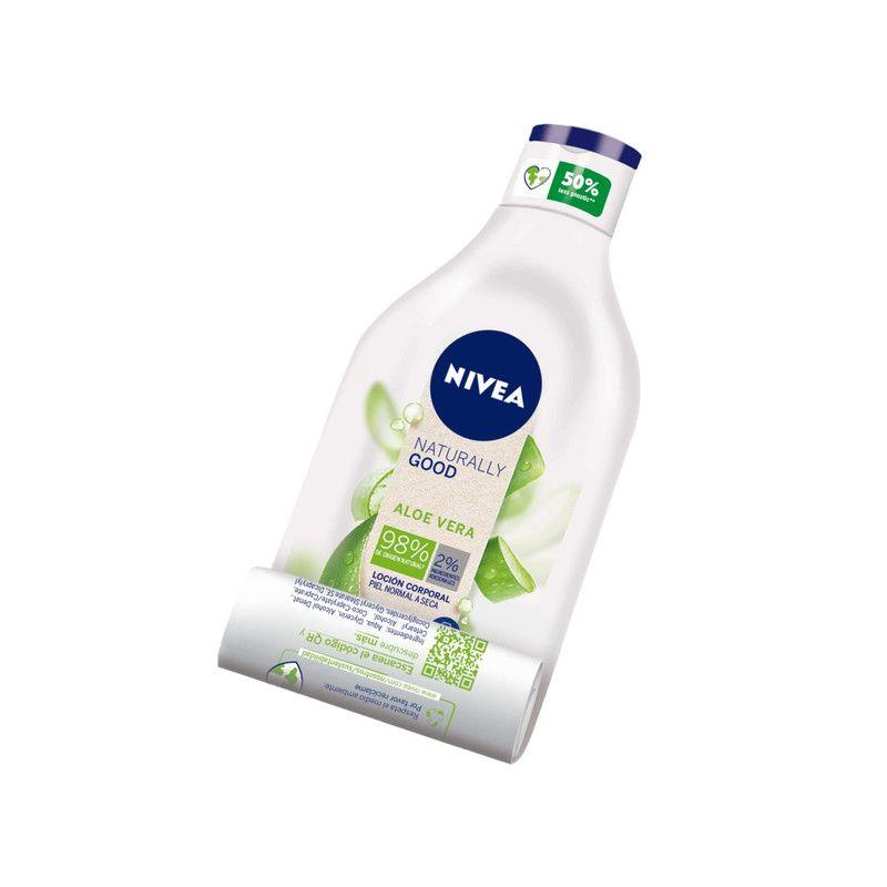 Loción Corporal Nivea Naturally Good Aloe Vera 350ml-1