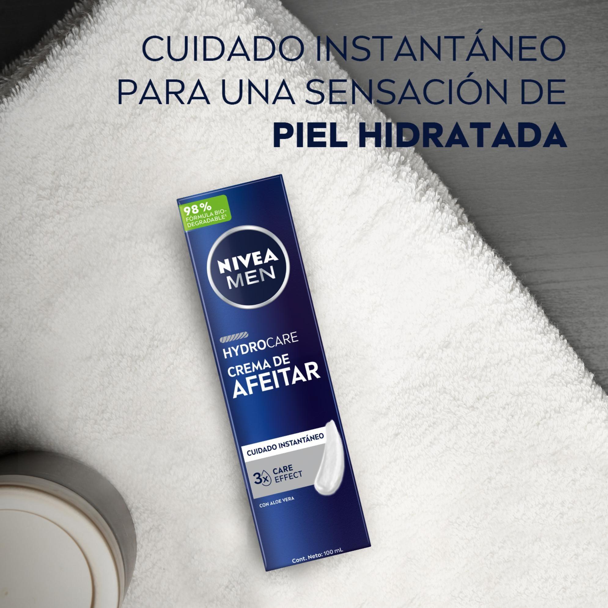 NIVEA Men Crema de Afeitar Suave 100ML-2