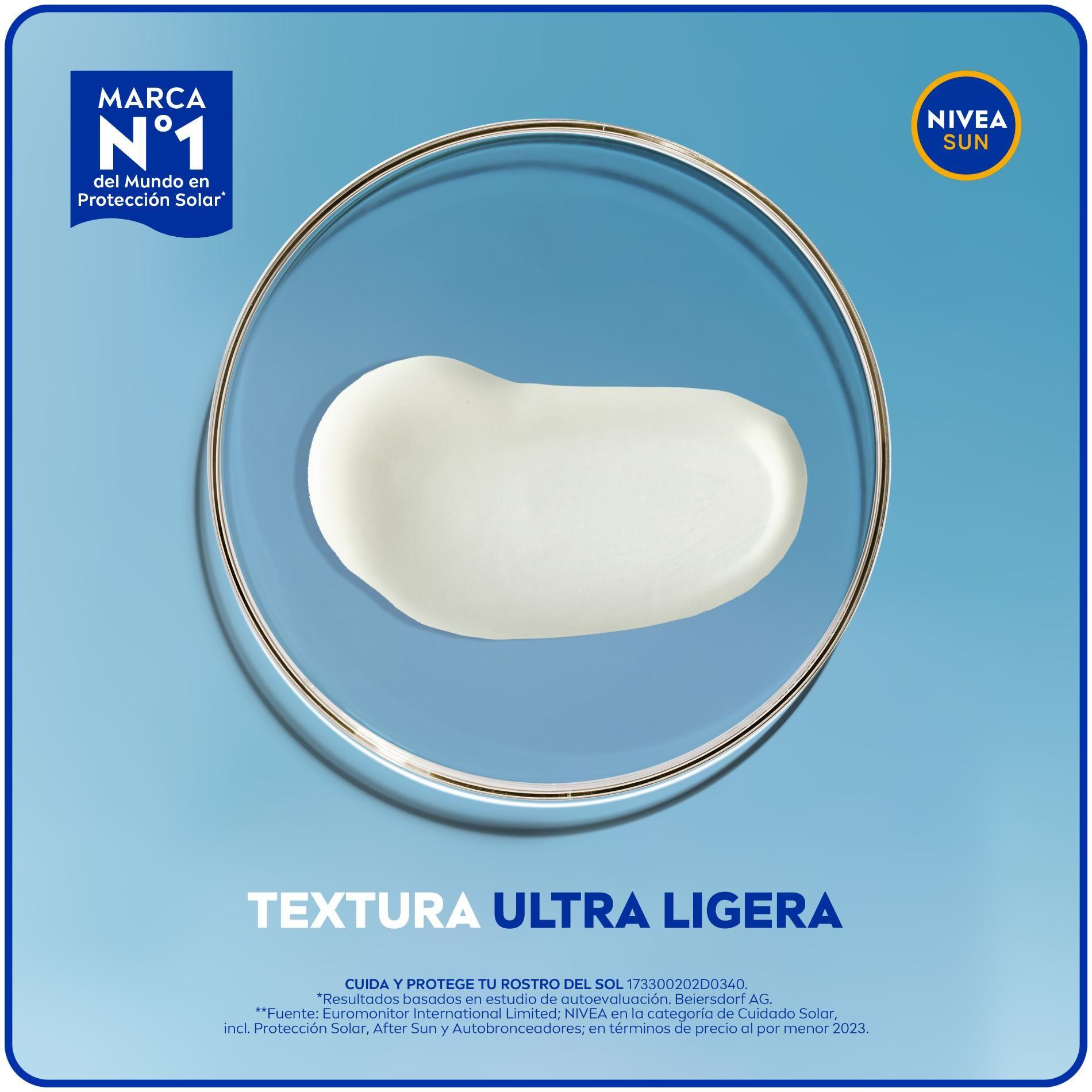 NIVEA SUN Protector Solar Invisible Daily Fluid FPS 50-5