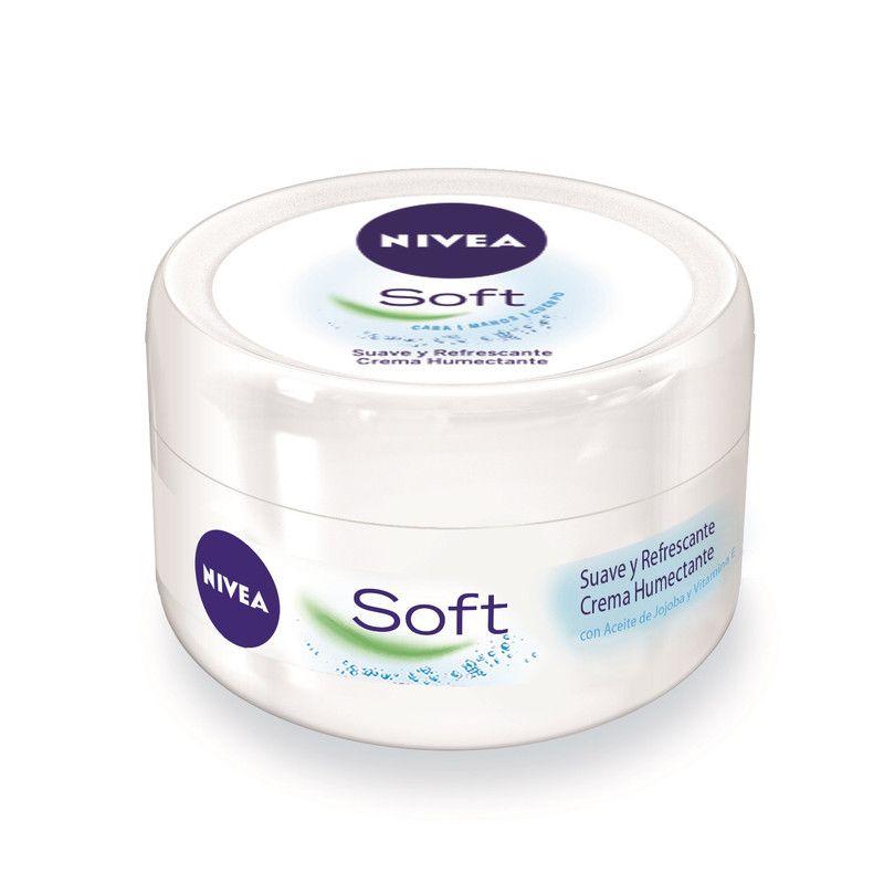 Crema Multipropósito Nivea Soft Cara Manos Cuerpo 50ml-1