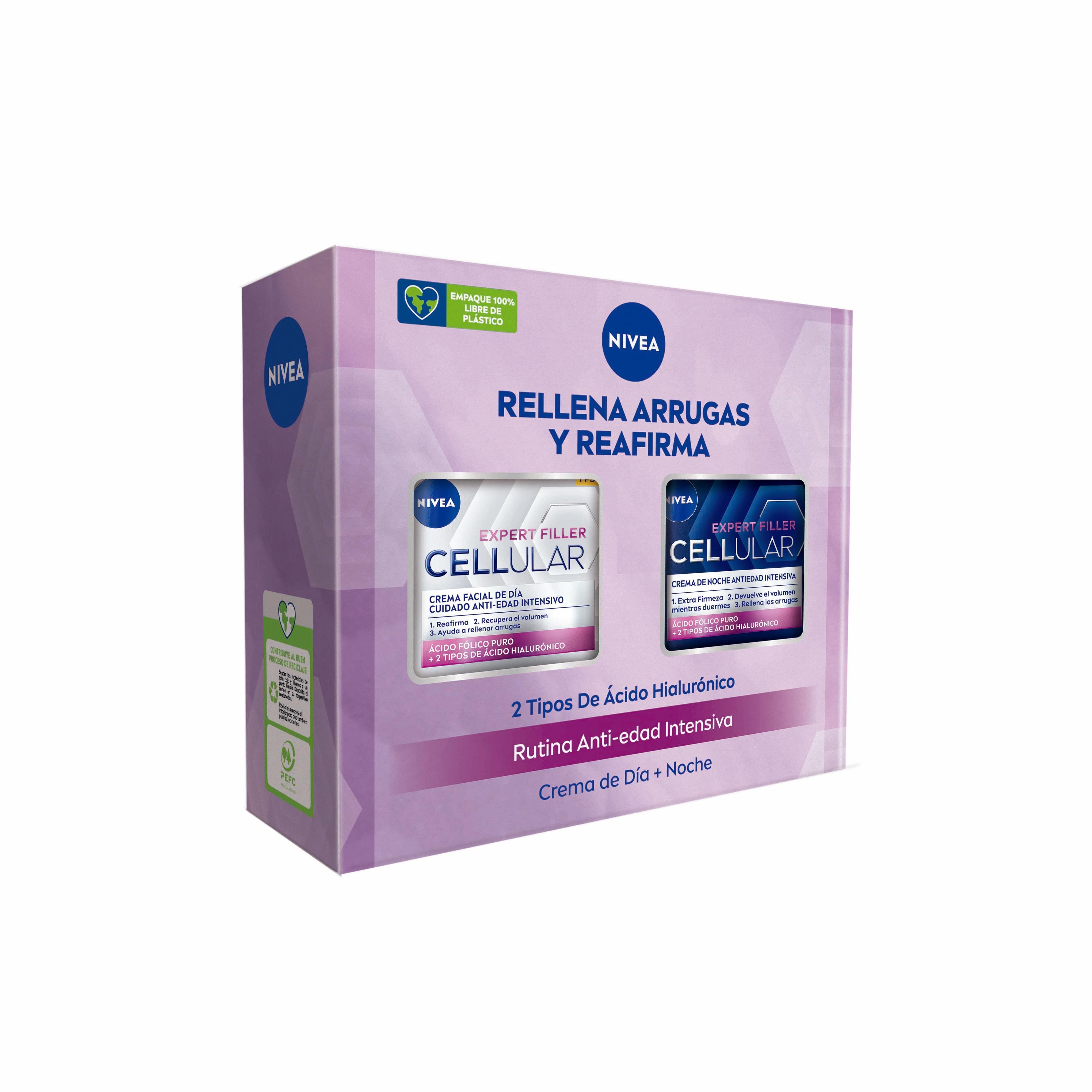 Pack NIVEA Cellular Expert Filler Día 50 ml + Noche 50 ml-0