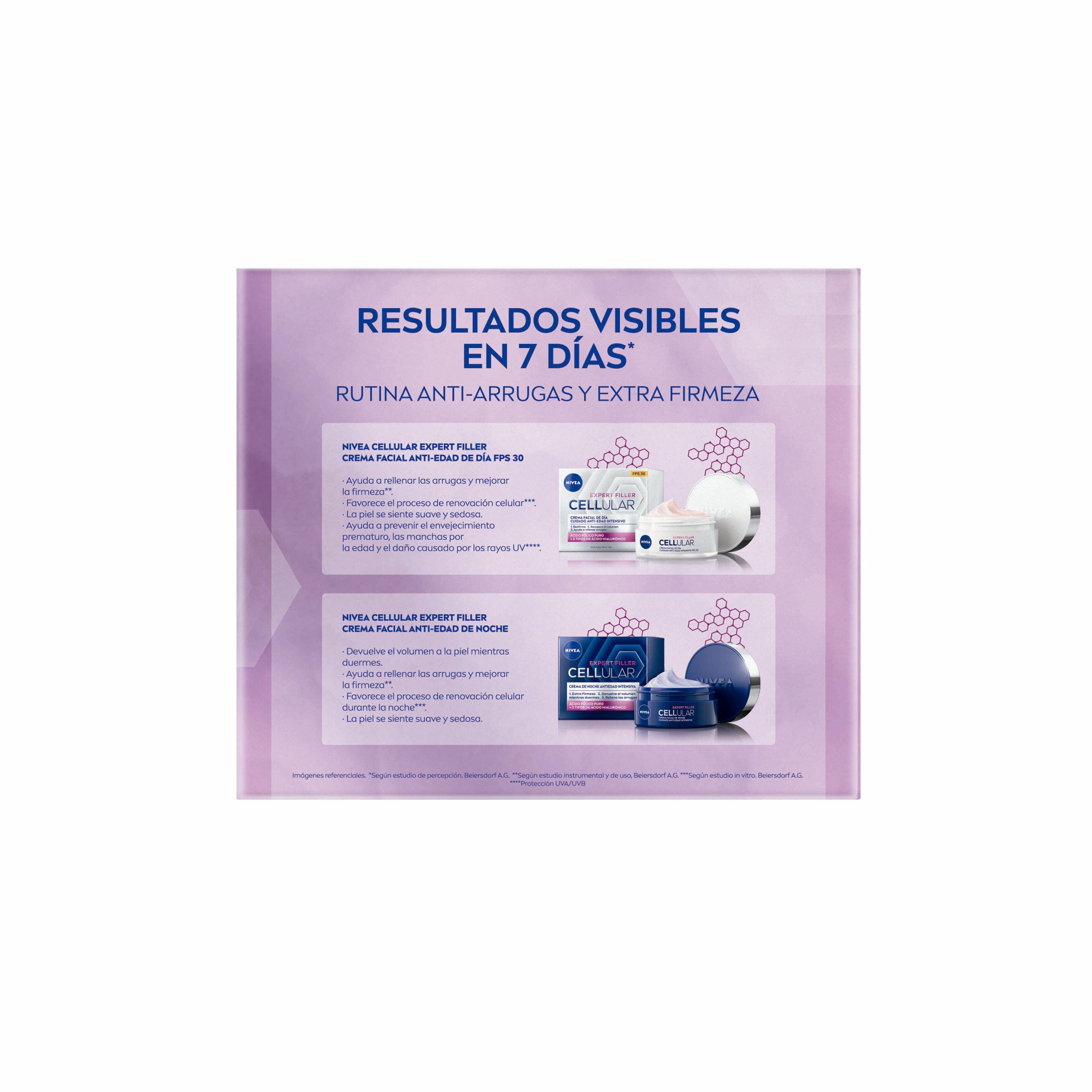 Pack NIVEA Cellular Expert Filler Día 50 ml + Noche 50 ml-3