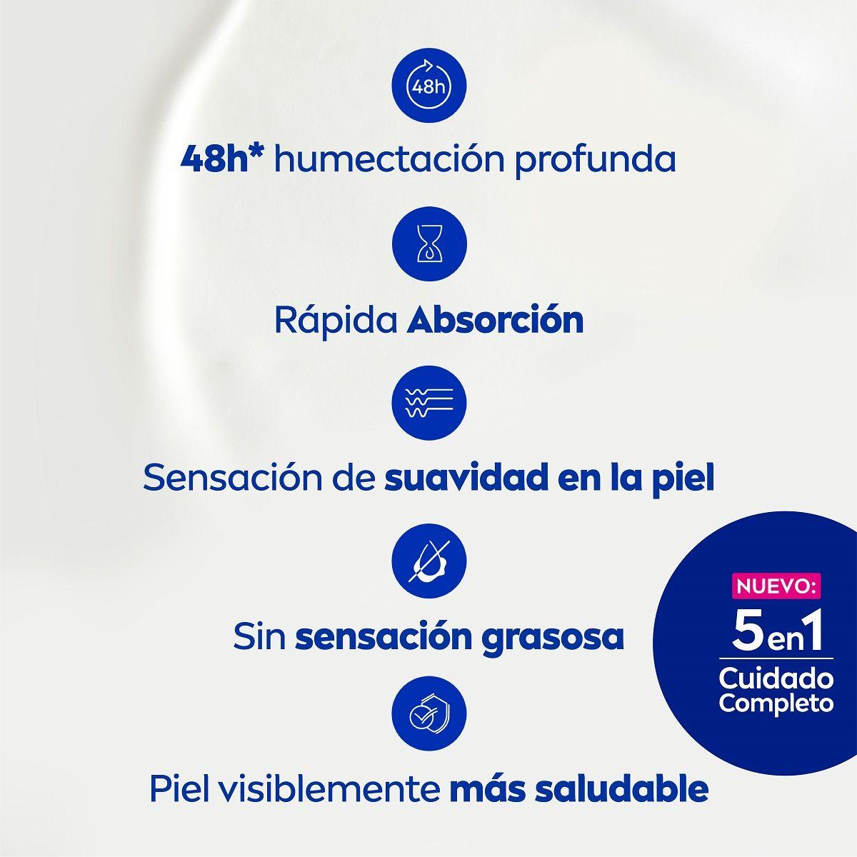 Crema Corporal Nivea Hidratación Express 400ml-4