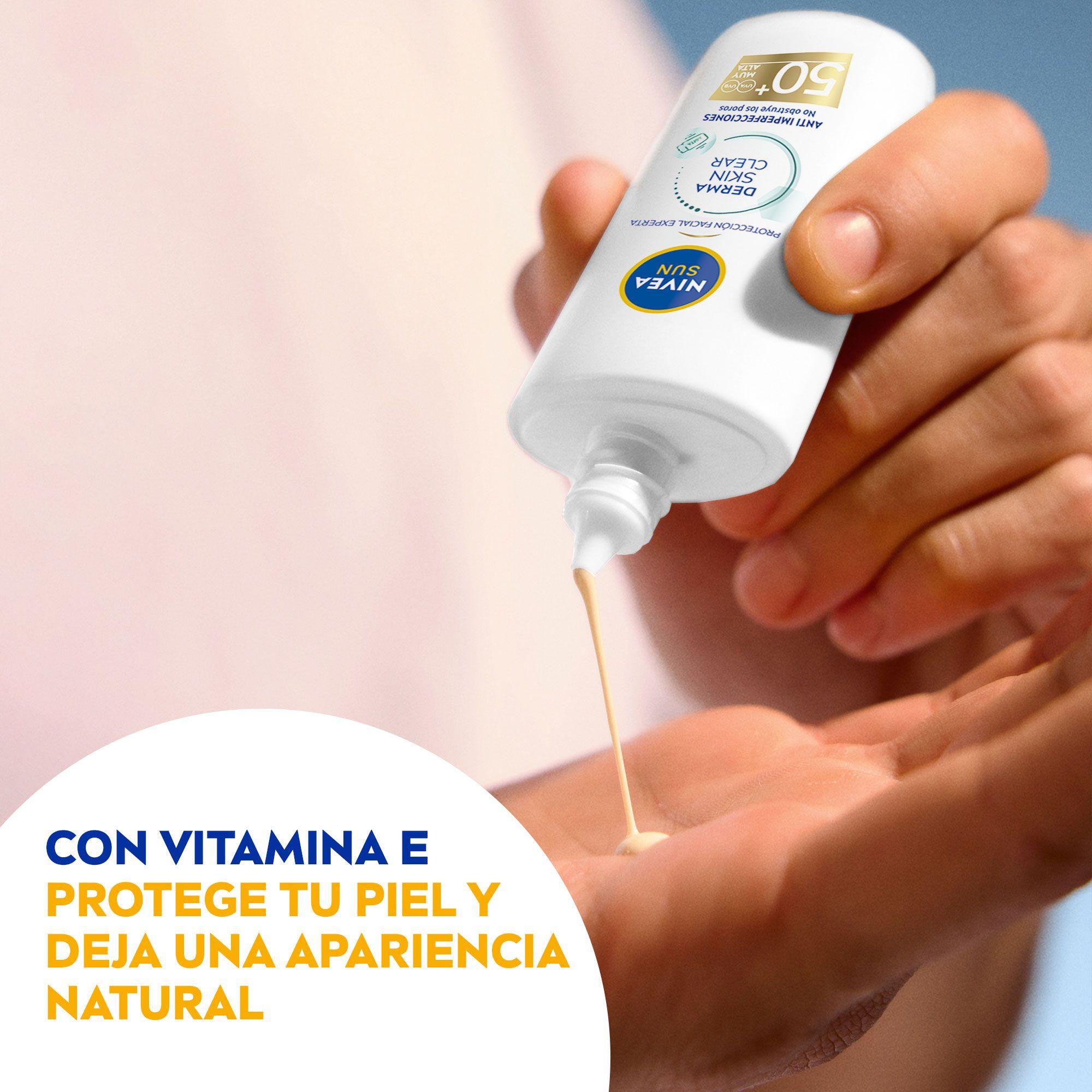 NIVEA SUN Protector Solar Anti-Imperfecciones FPS 50+-3