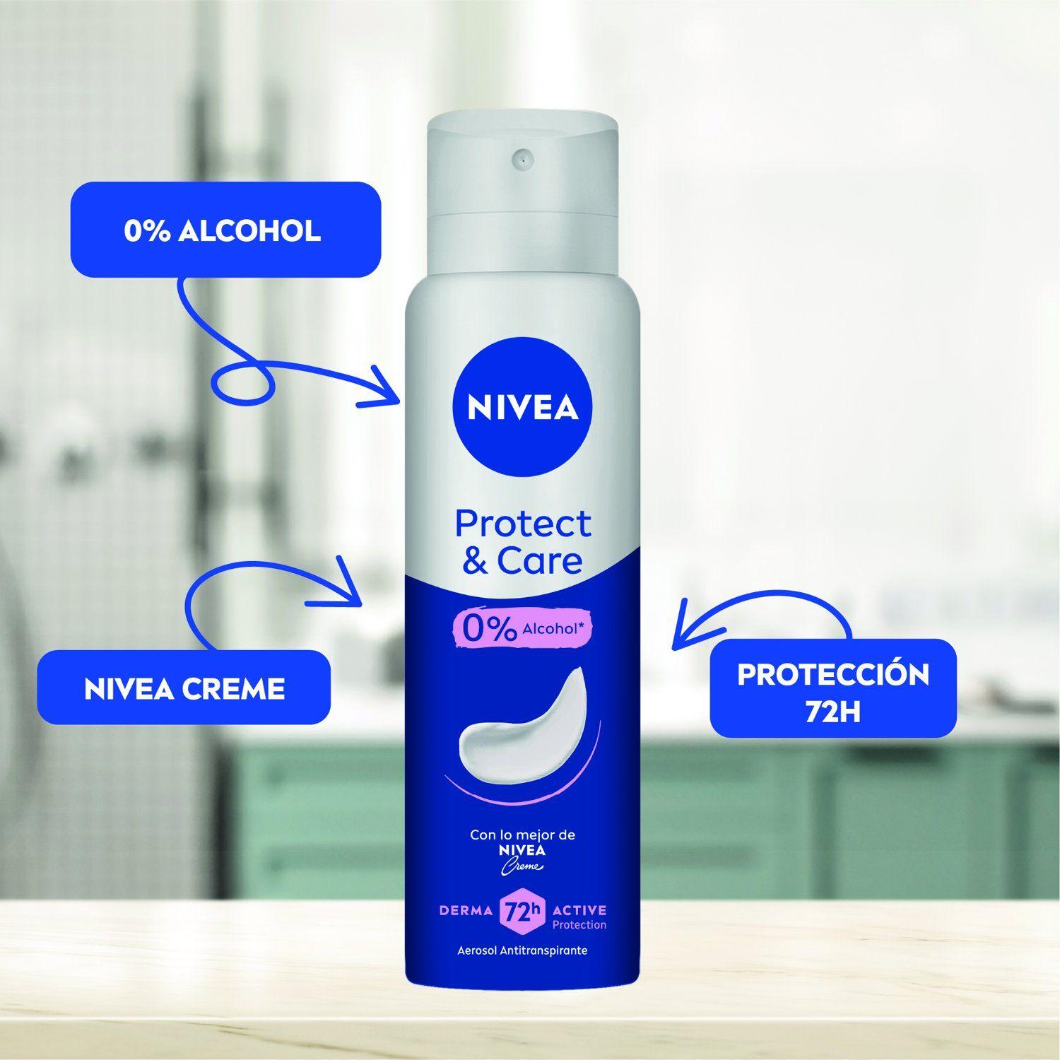 NIVEA Antitranspirante Protect & Care Spray 150ml-2