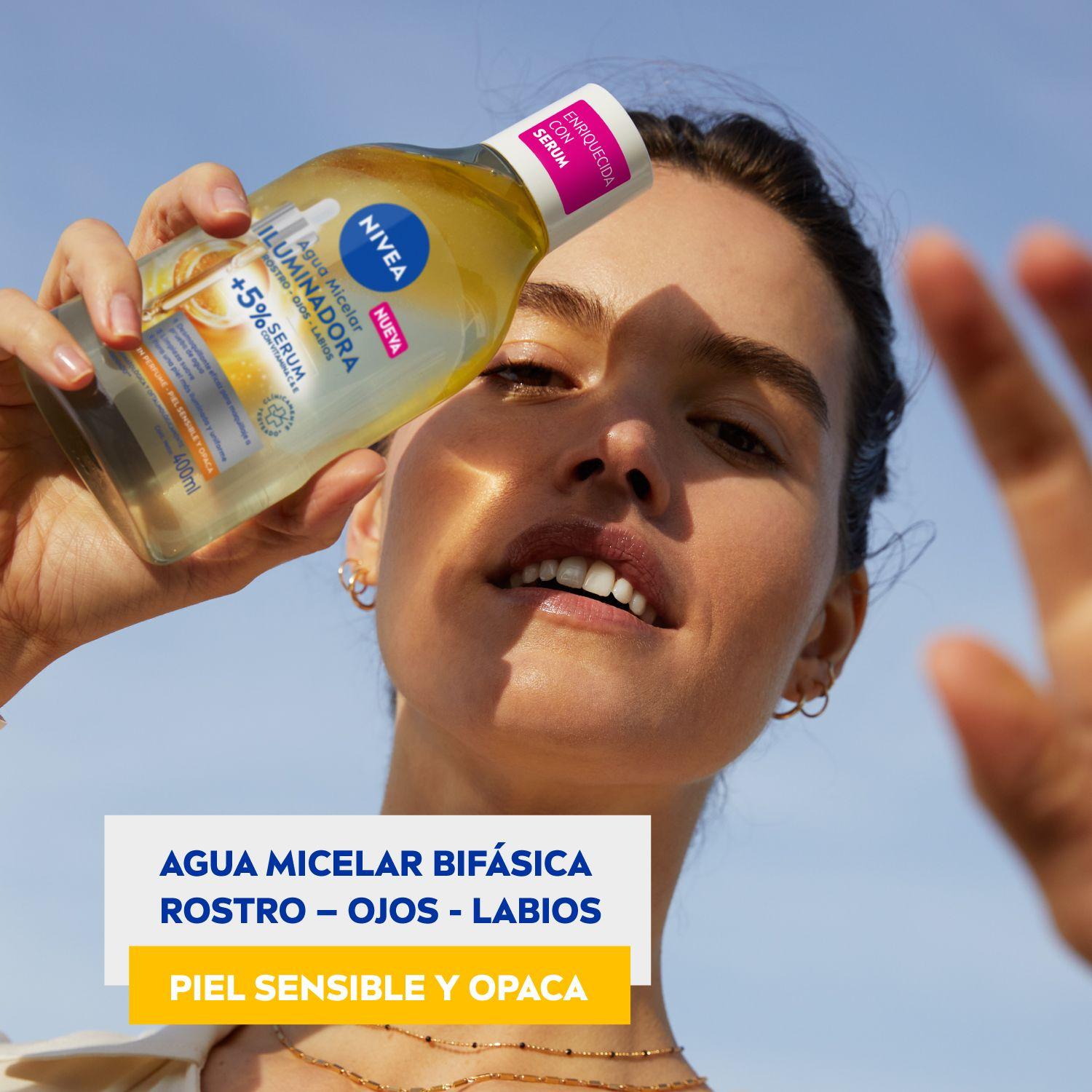 NIVEA Agua Micelar Bifásica Iluminadora 400ml-2