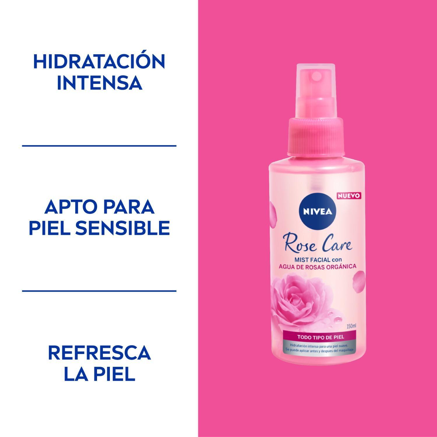 NIVEA Hidratante Facial Rose Care (150 ml)-5
