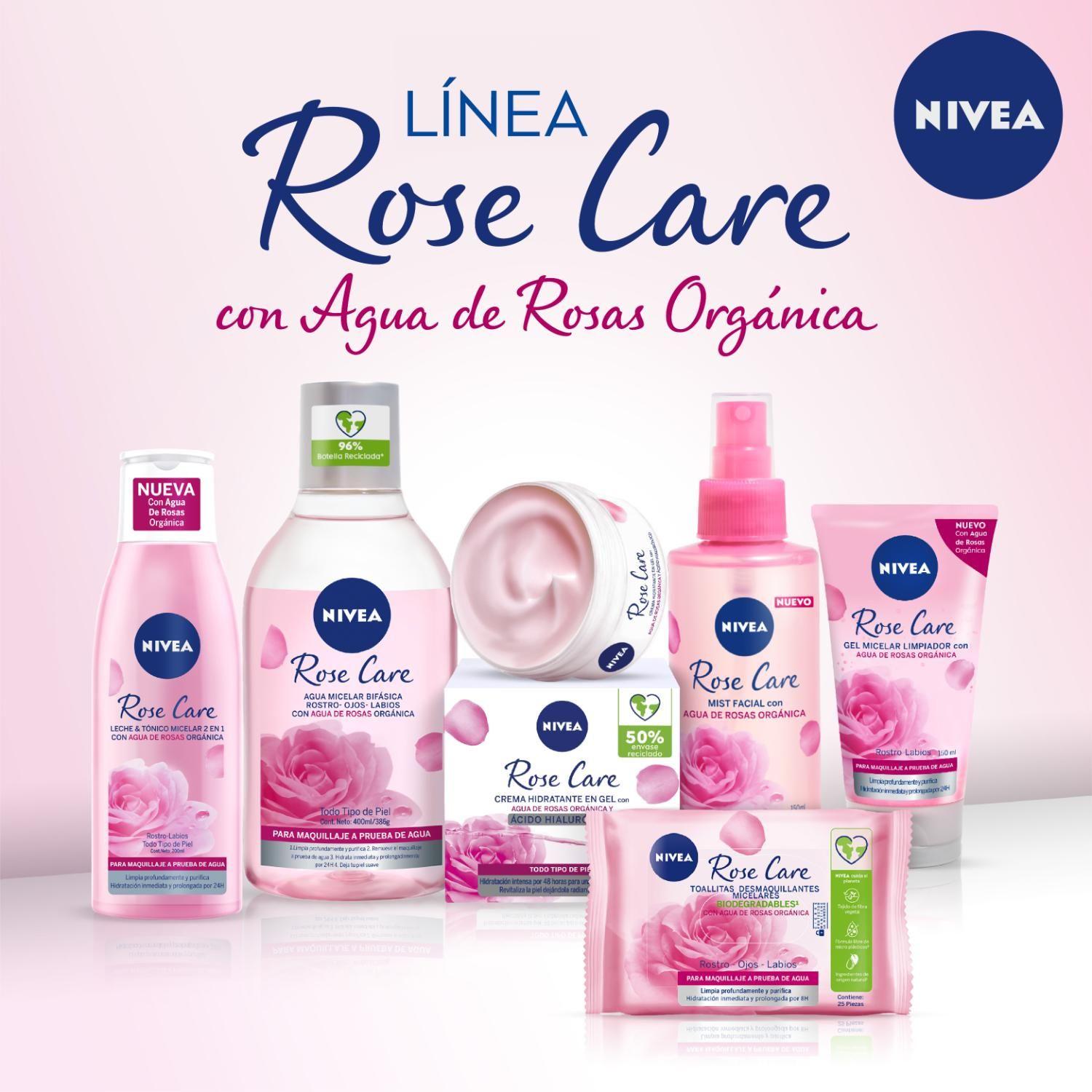 NIVEA Hidratante Facial Rose Care (150 ml)-6