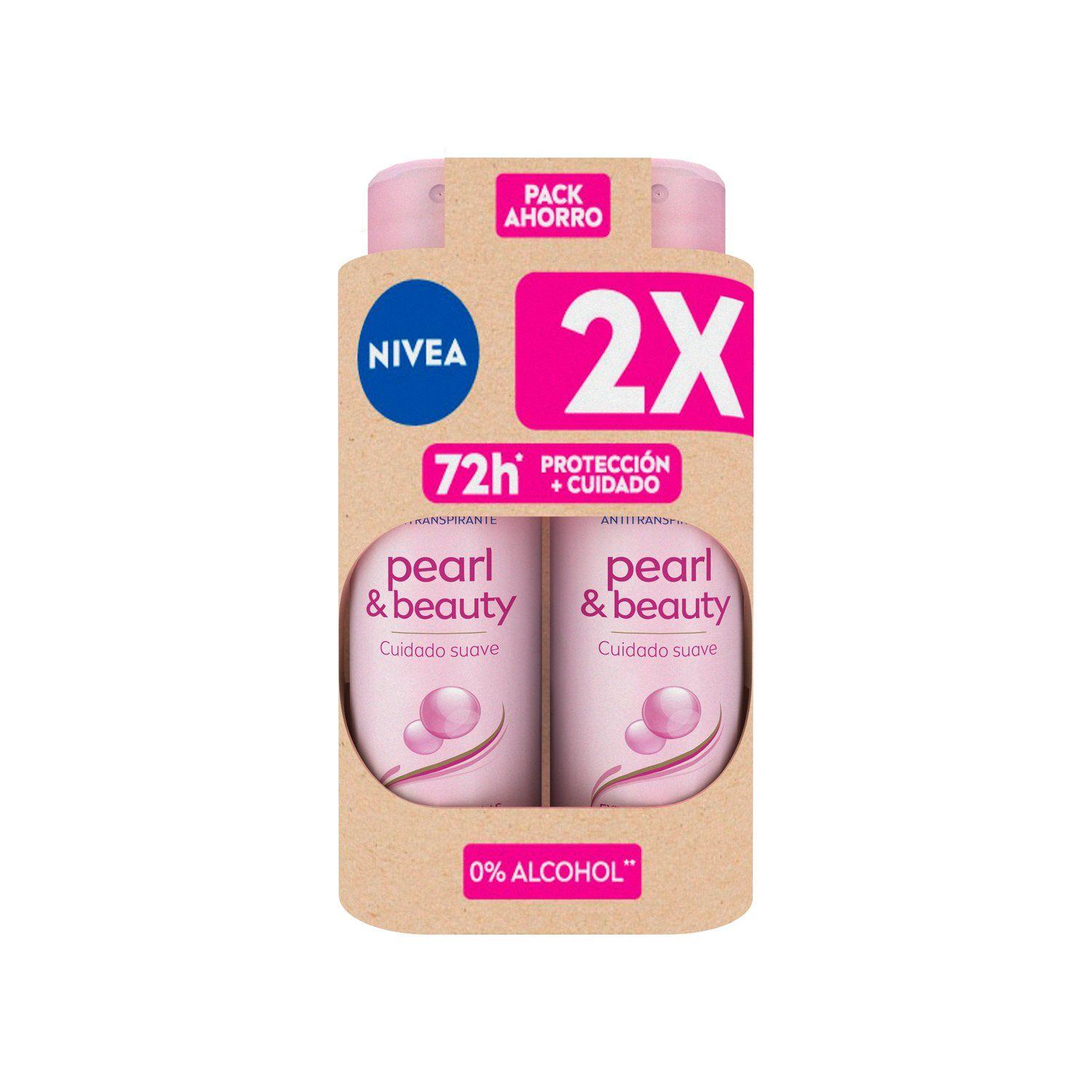 NIVEA Pearl & Beauty Desodorante Spray 150 ml Pack x2-2