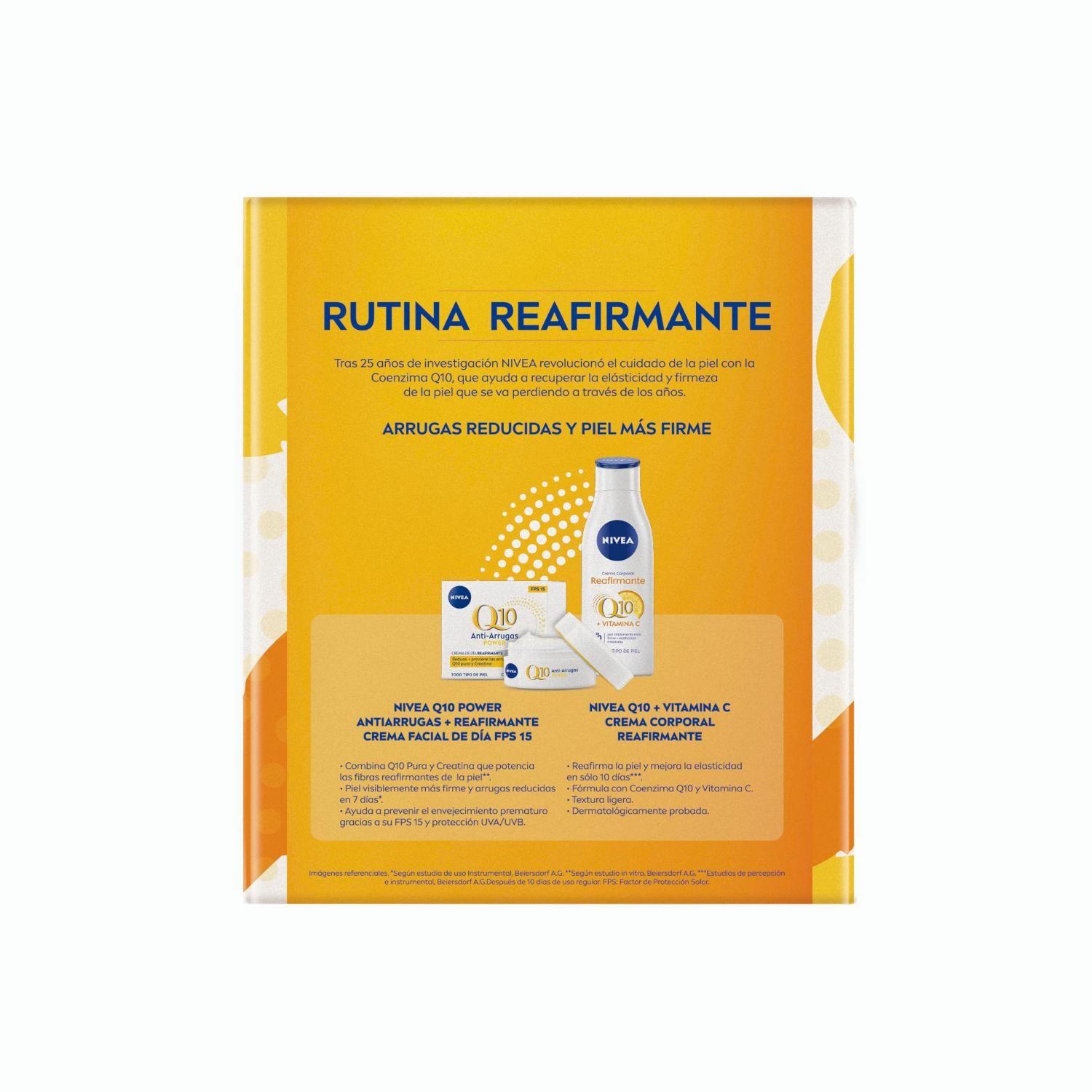 Pack NIVEA Q10 Día + Q10 Body 250ml-3