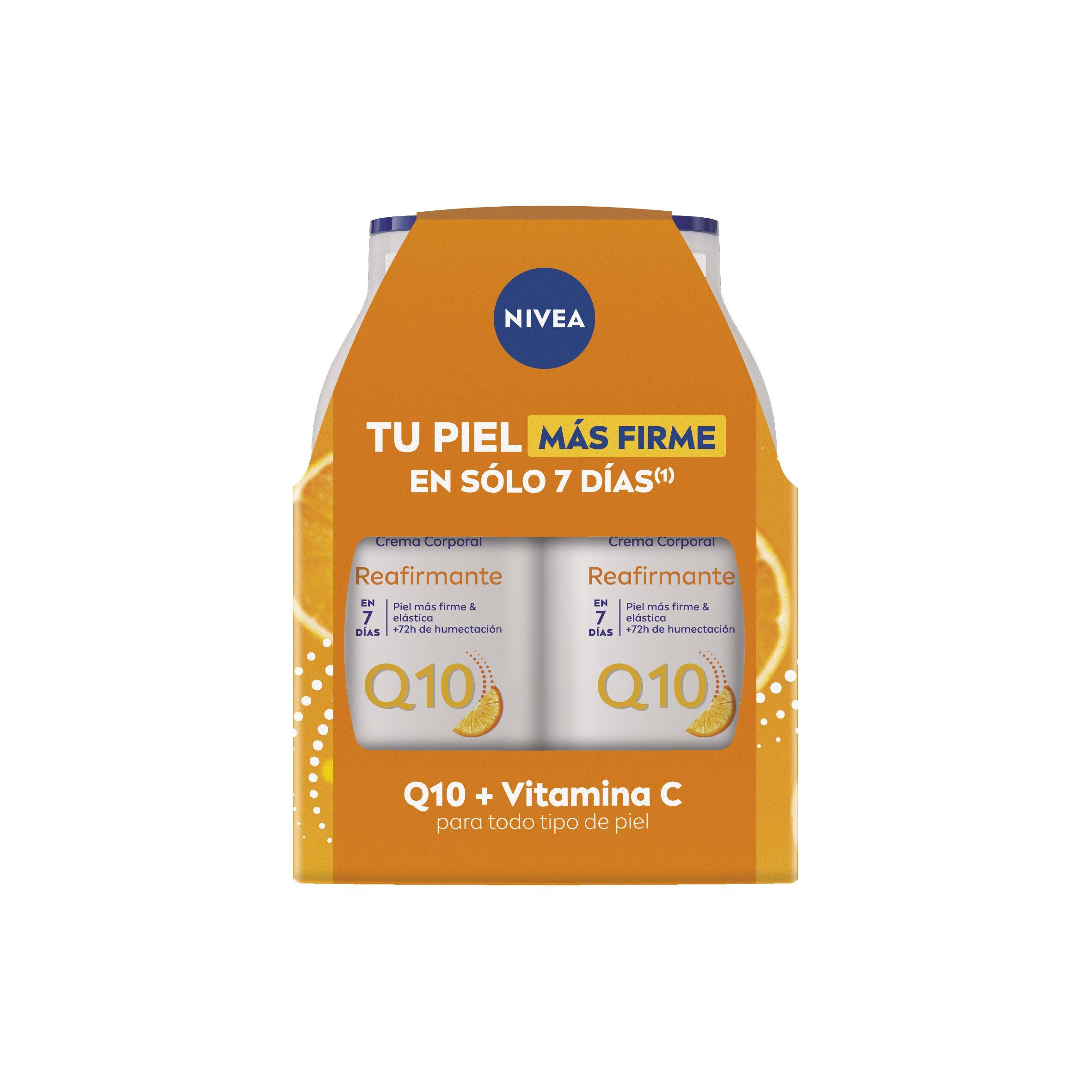 NIVEA Pack Reafirmante Q10 Crema Corporal 400ml x2-1