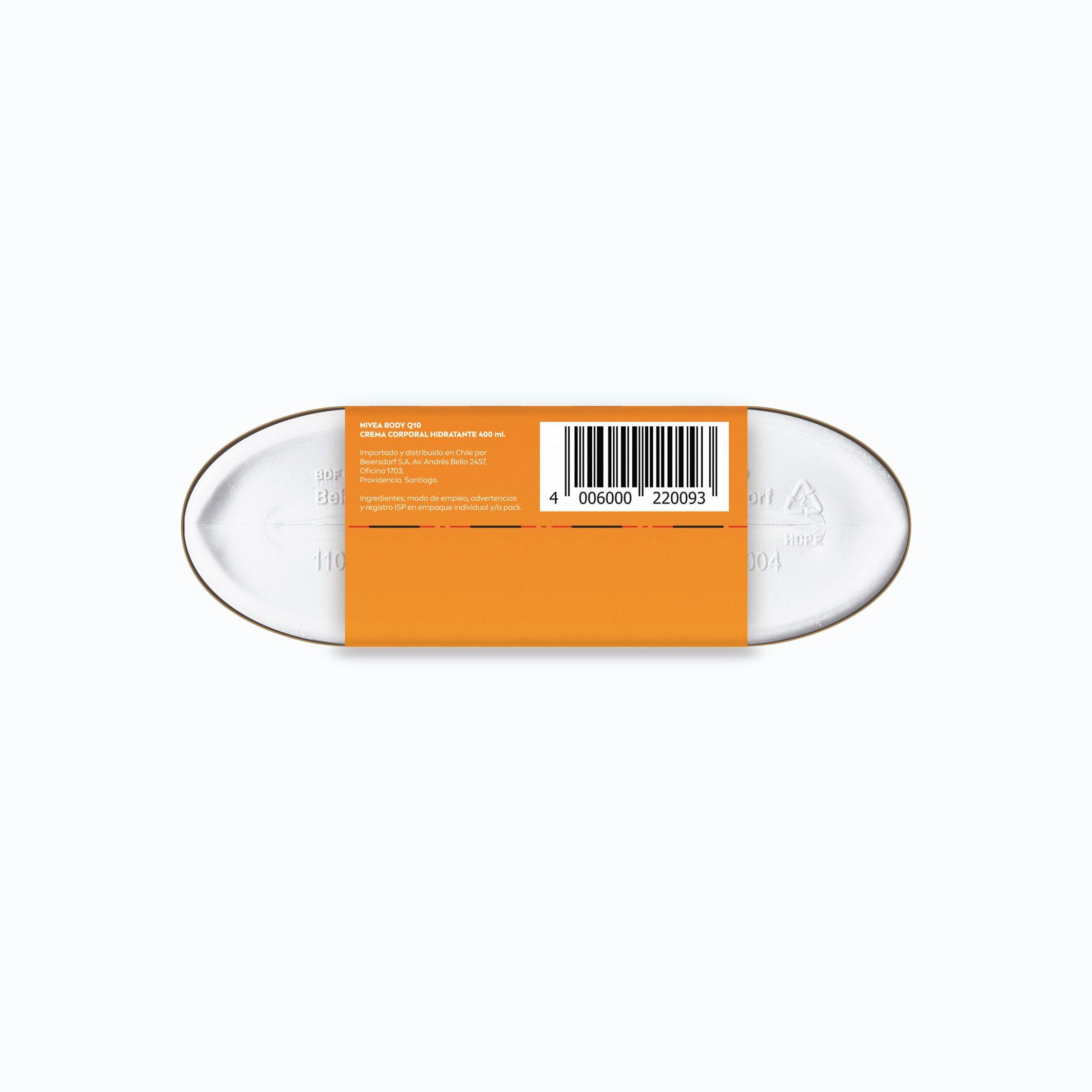 NIVEA Pack Reafirmante Q10 Crema Corporal 400ml x2-3