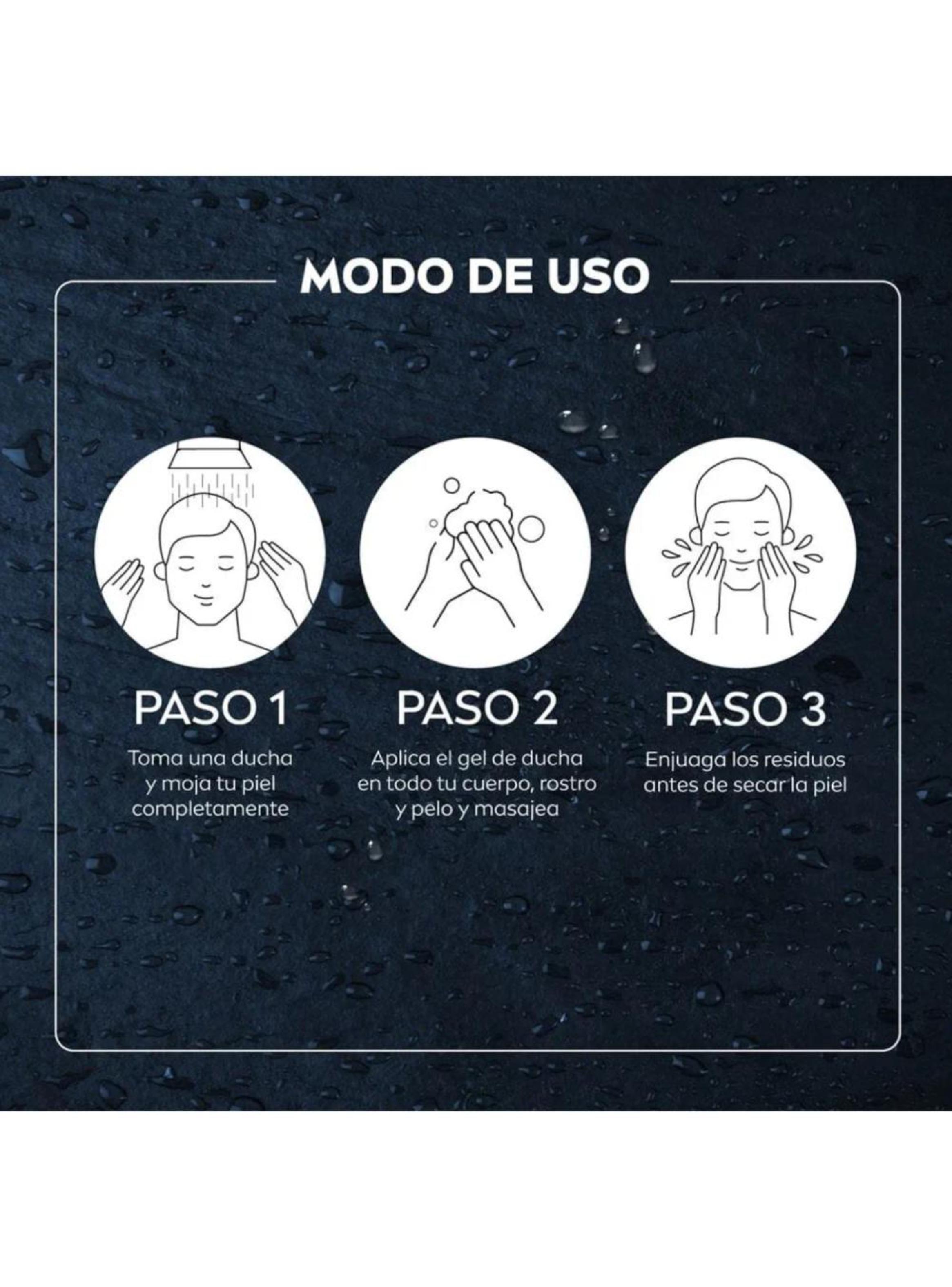 Pack 3 Gel De Ducha Nivea Active Clean 250ml Deep-4