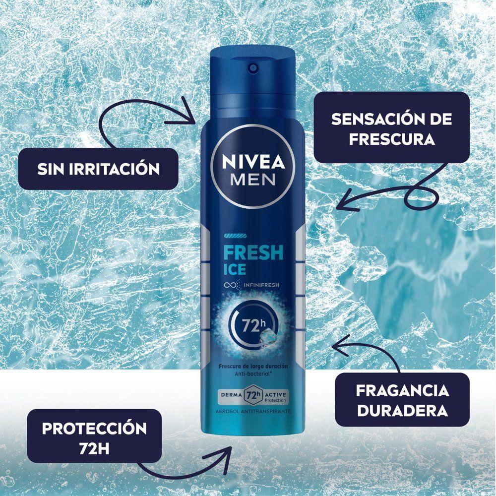 NIVEA MEN Desodorante Fresh Ice Spray 150ml-1
