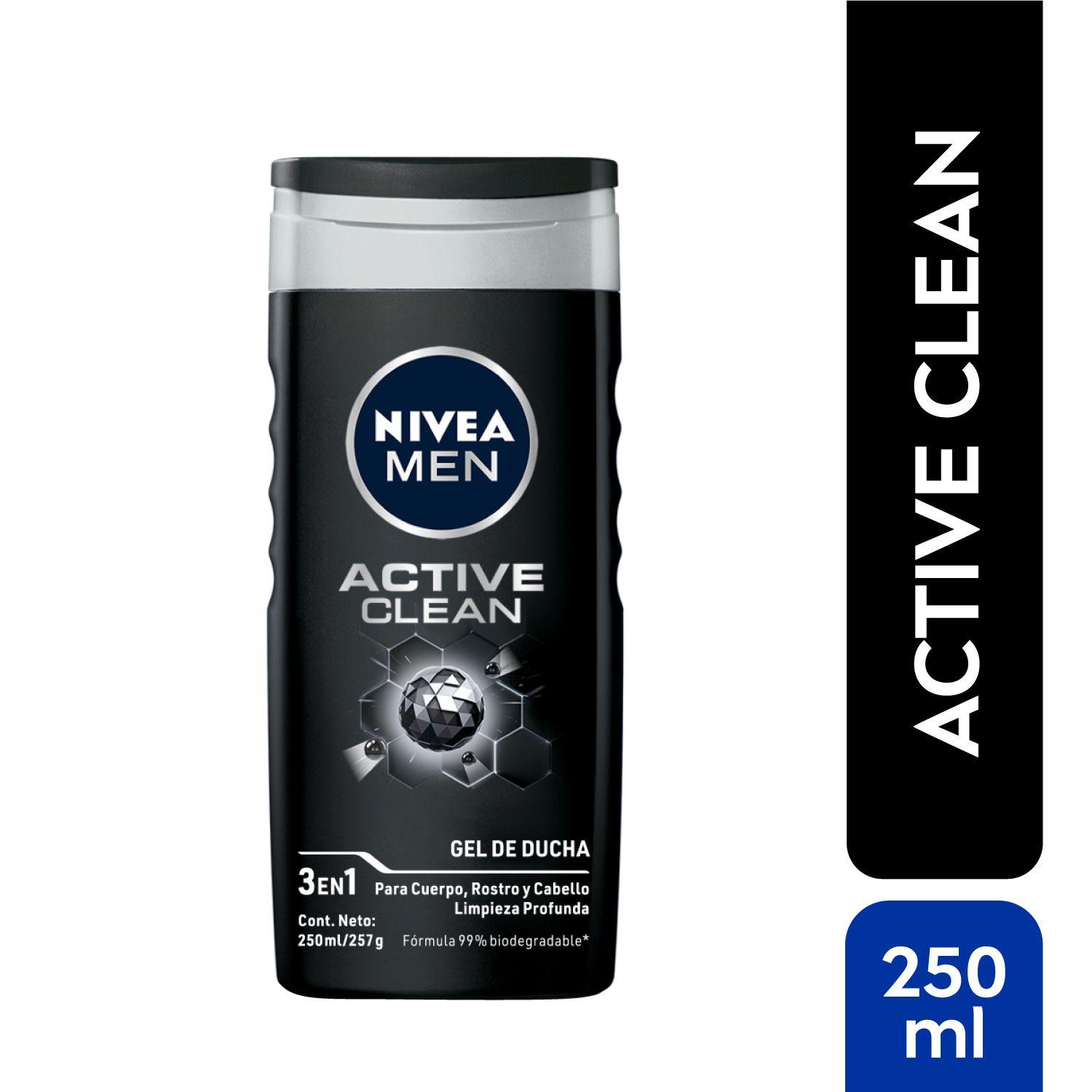 Pack Gel Afeitado+Locion After Shave+Gel De Ducha Nivea Men-3