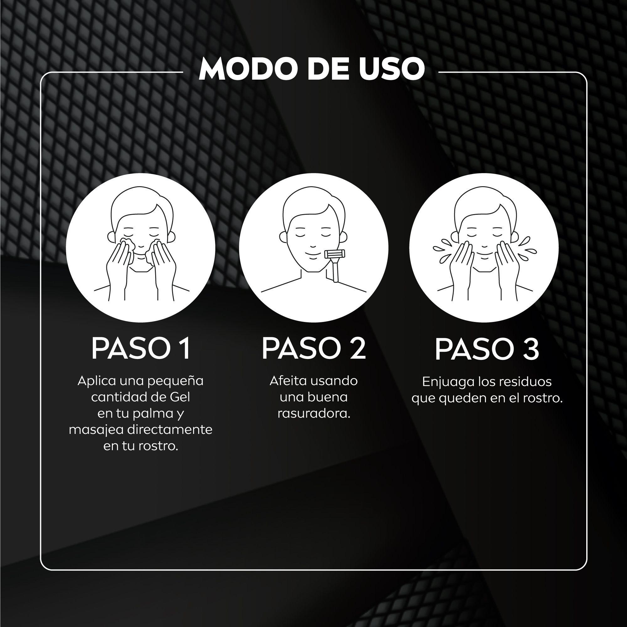 Pack Gel Afeitado+Locion After Shave+Gel De Ducha Nivea Men-9