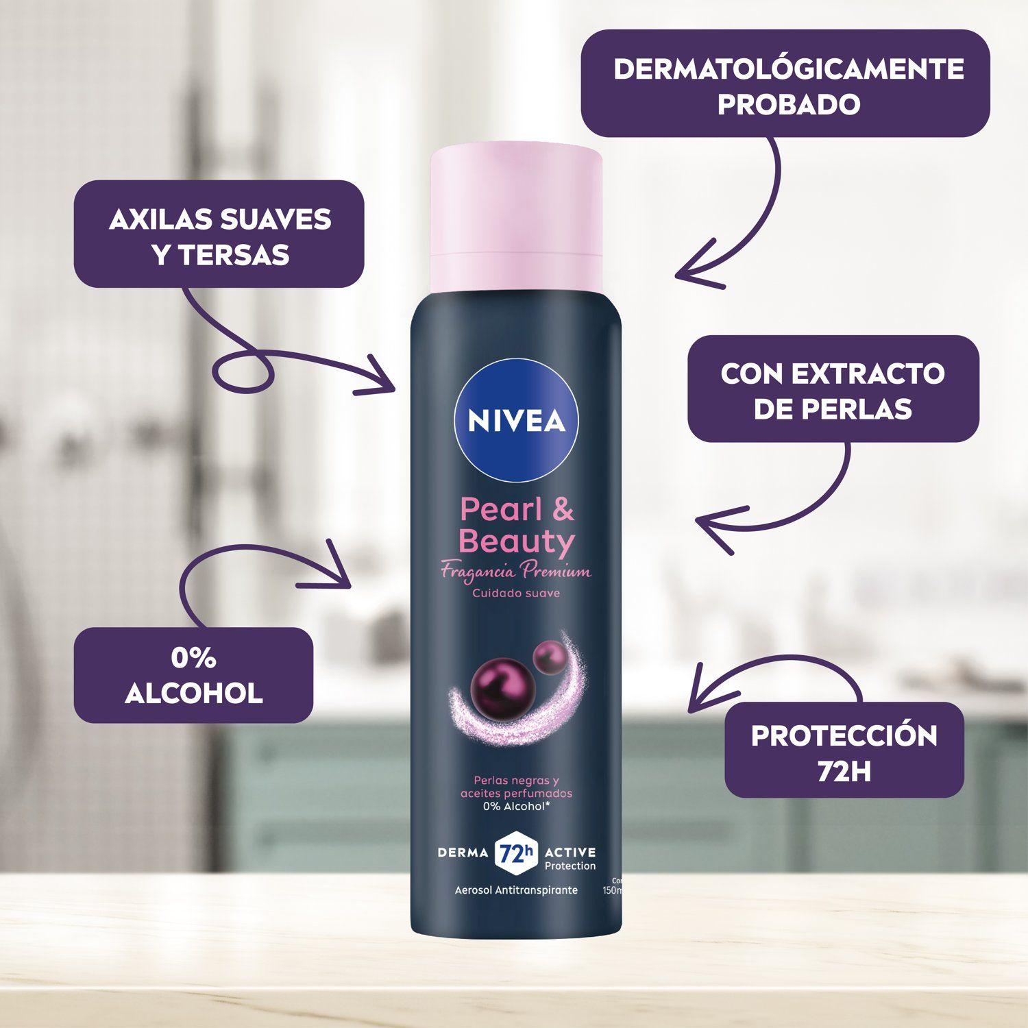 NIVEA Antitranspirante Black & White Clear Spray 150ml-3