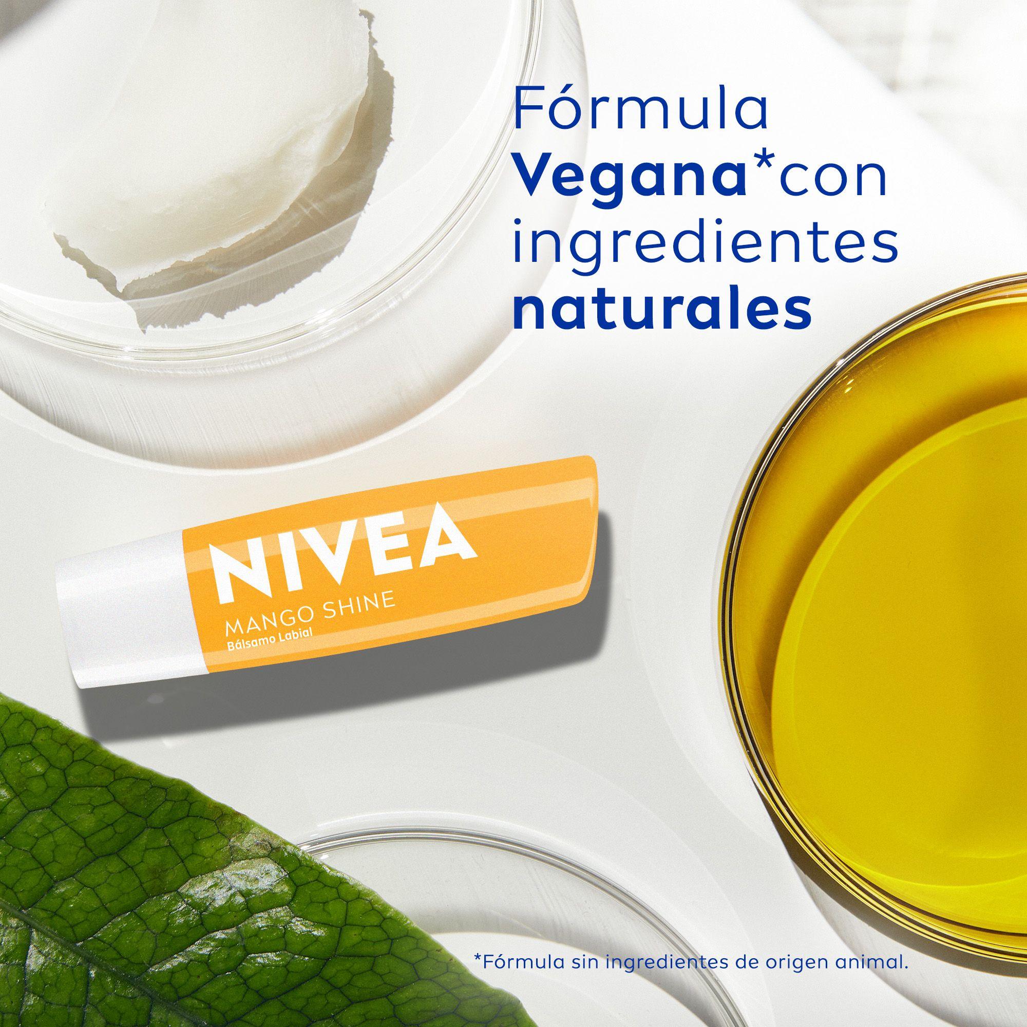 NIVEA Lip Care Bálsamo Labial Mango Shine Hidratación Intens-2