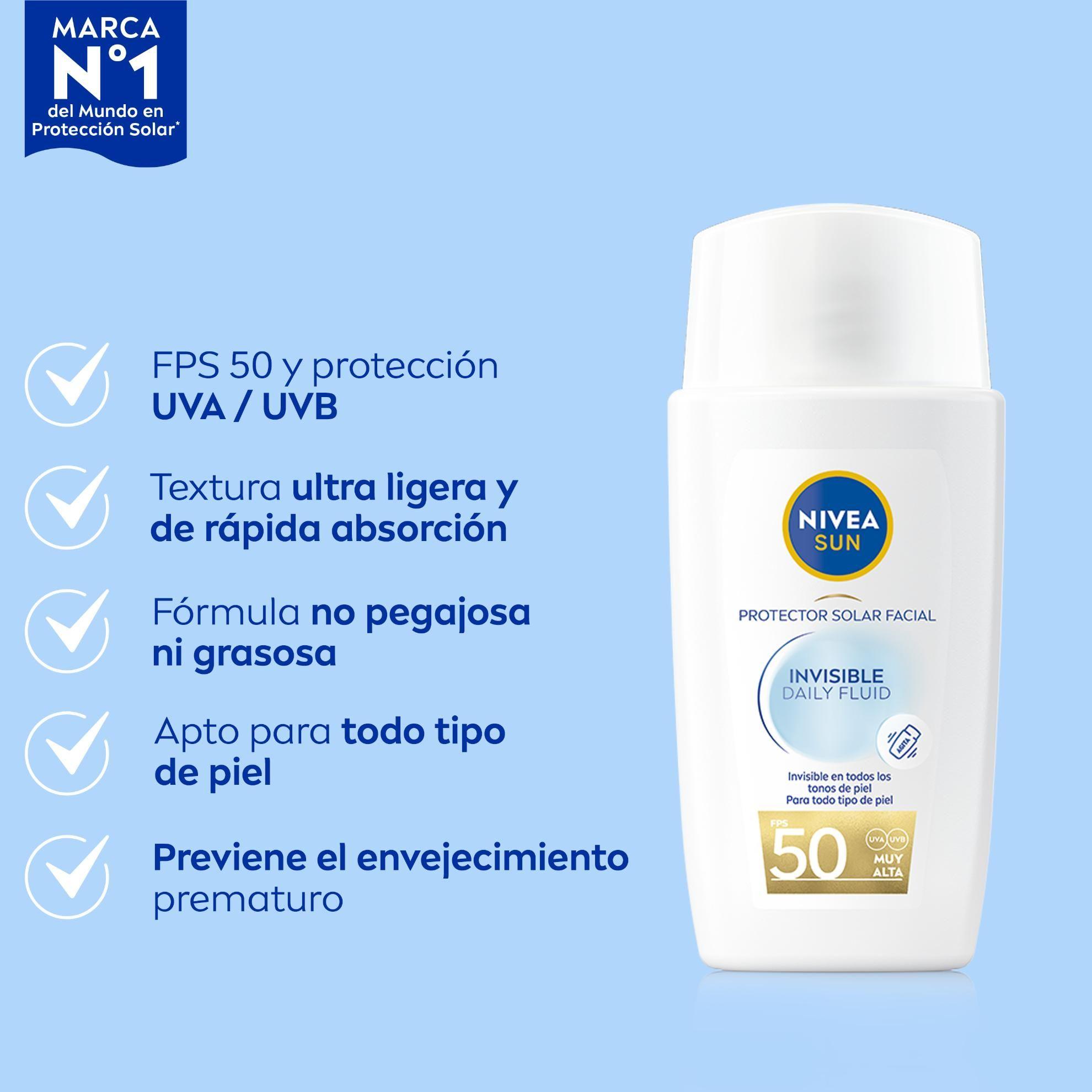 NIVEA Serum Epigenetics + Sun FPS50 + Luminous Ojos-7