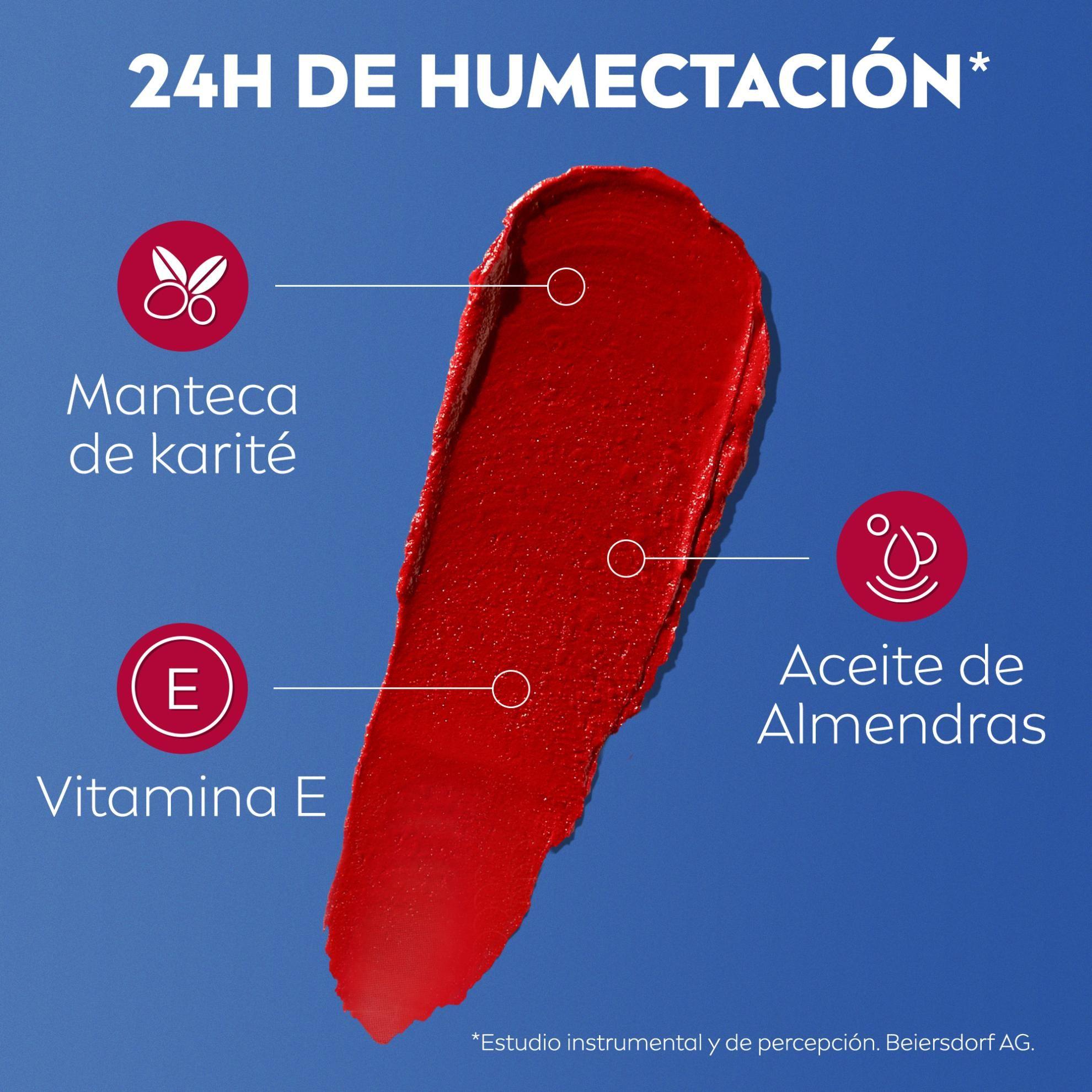NIVEA Bálsamo Labial Caring Beauty Coral 4.8g FPS30 (55)-2