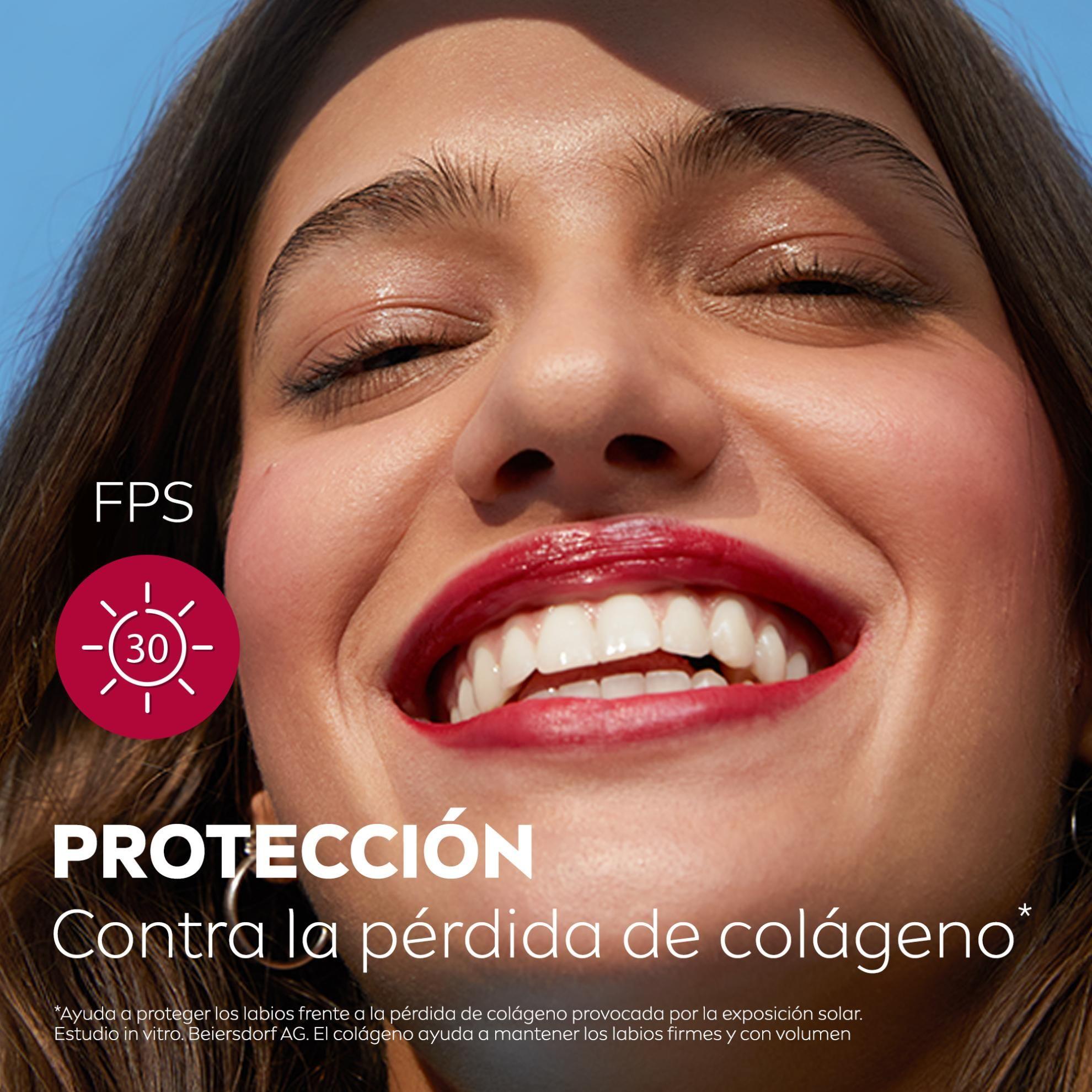 NIVEA Bálsamo Labial Caring Beauty Coral 4.8g FPS30 (55)-3