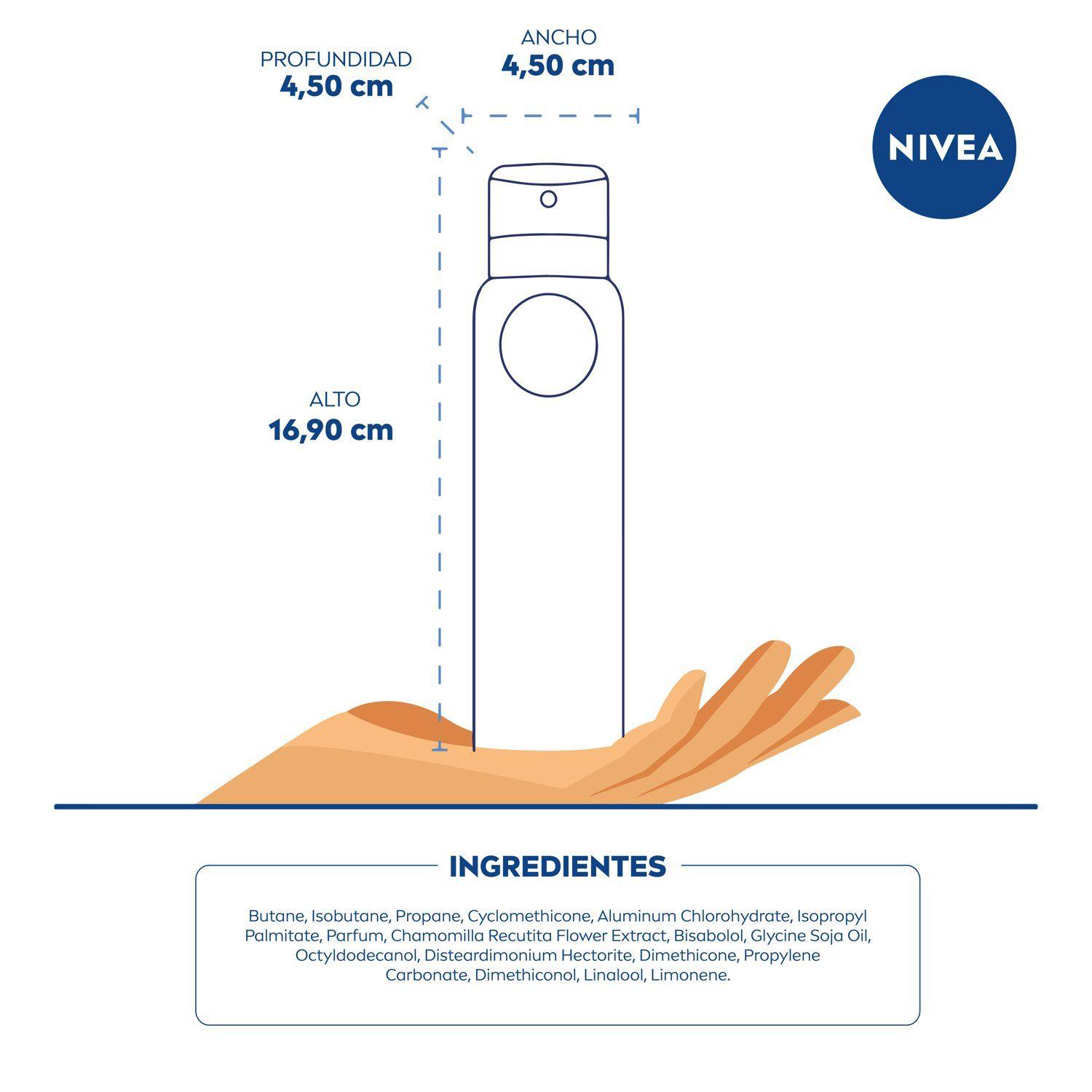 NIVEA MEN Desodorante Antitranspirante Fresh Ice Spray 150ml-4