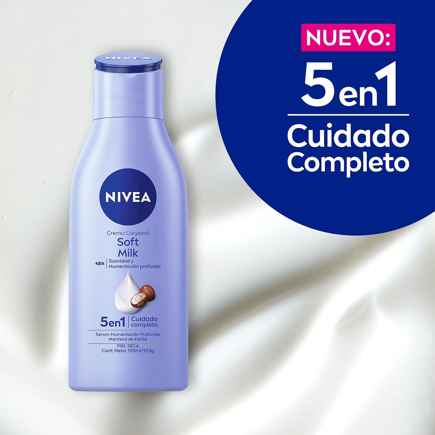 NIVEA Crema Humectante Soft Milk (125ml)-4