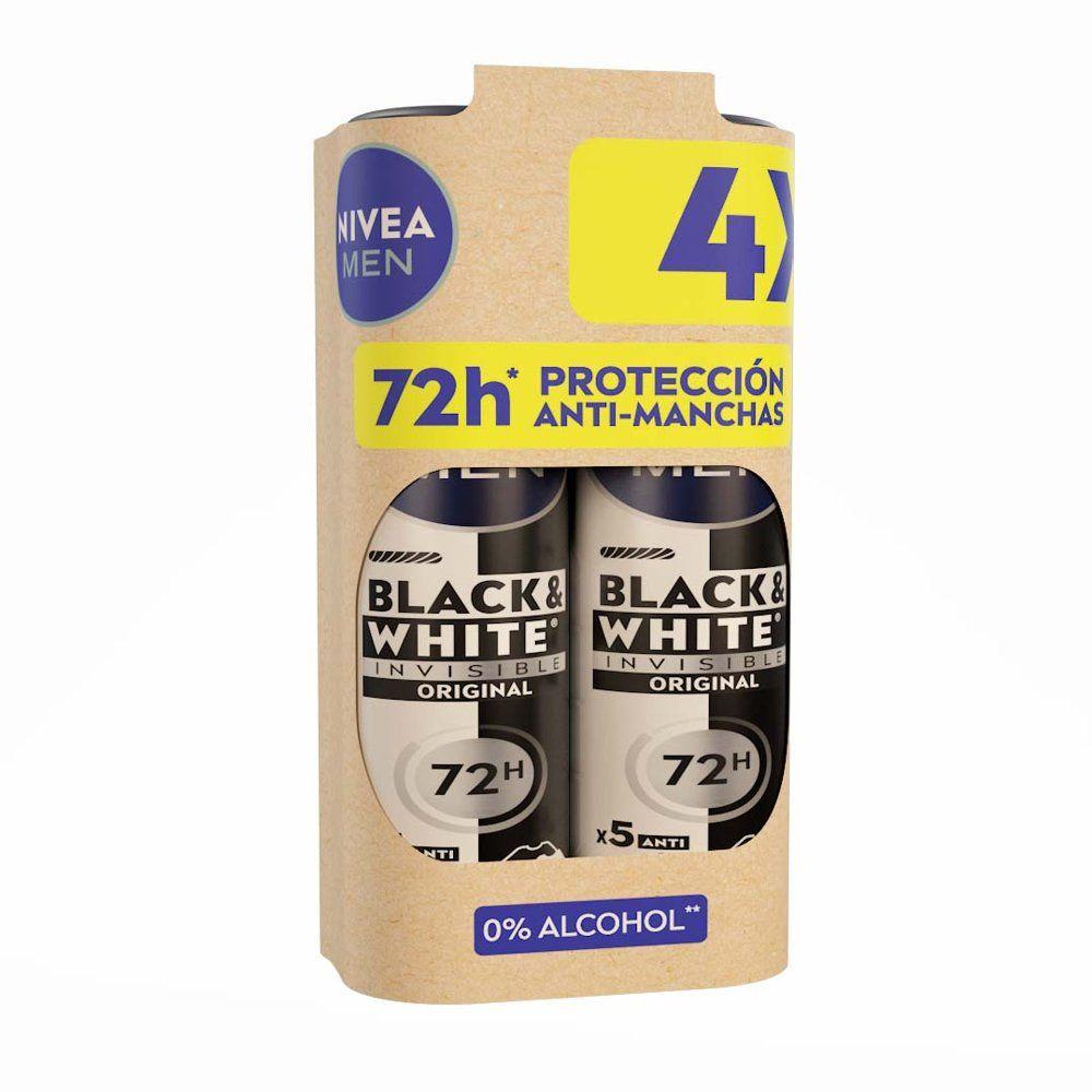 NIVEA MEN Desodorante Black & White Power Spray 150 ml-2